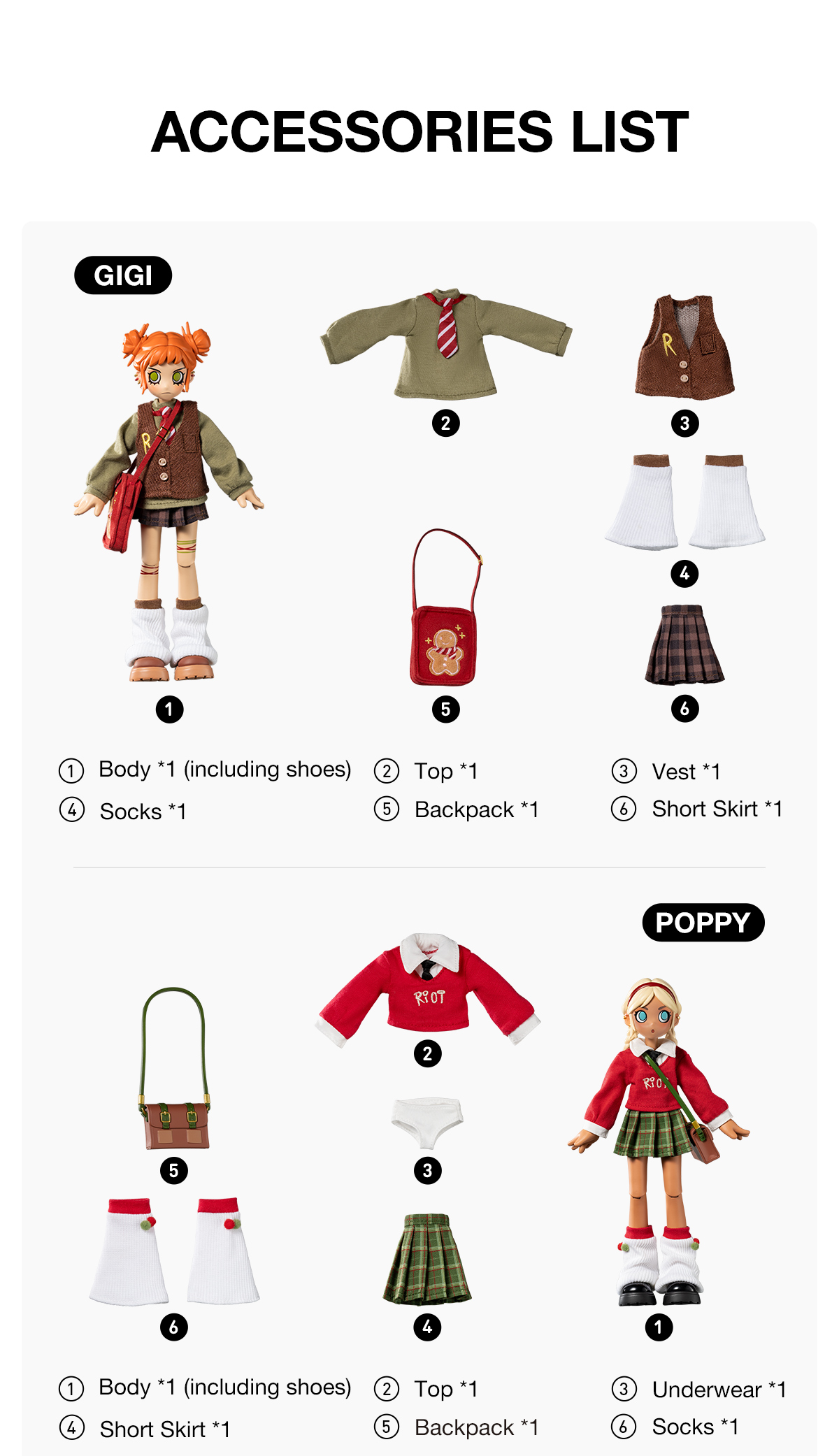 Peach Riot Winter Break OOTD Series 1/8 Action Figure - POP MART