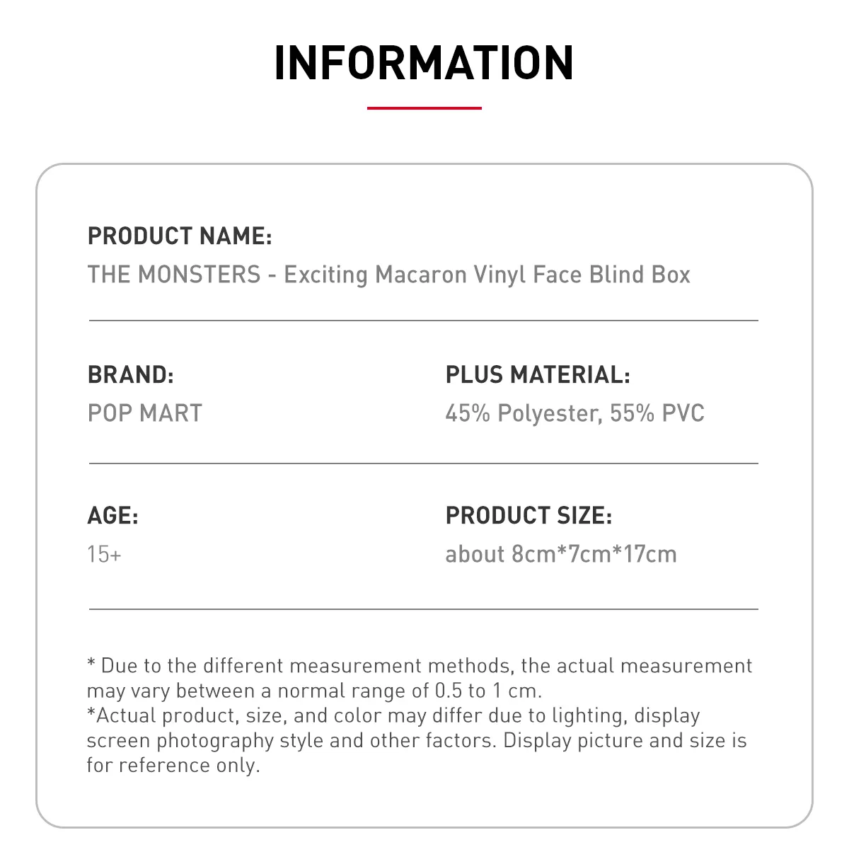 THE MONSTERS - Tasty Macarons Vinyl Face Blind Box (Sesame Bean