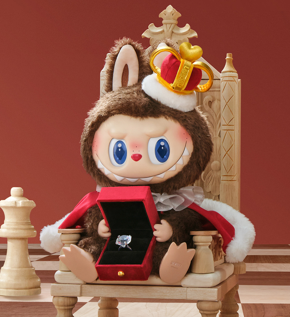 THE MONSTERS Let's Checkmate Series-Vinyl Plush Doll - POP MART