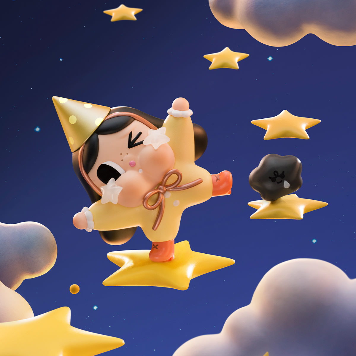 CRYBABY CRYING TO THE MOON SERIES FIGURES - POP MART (Japan)