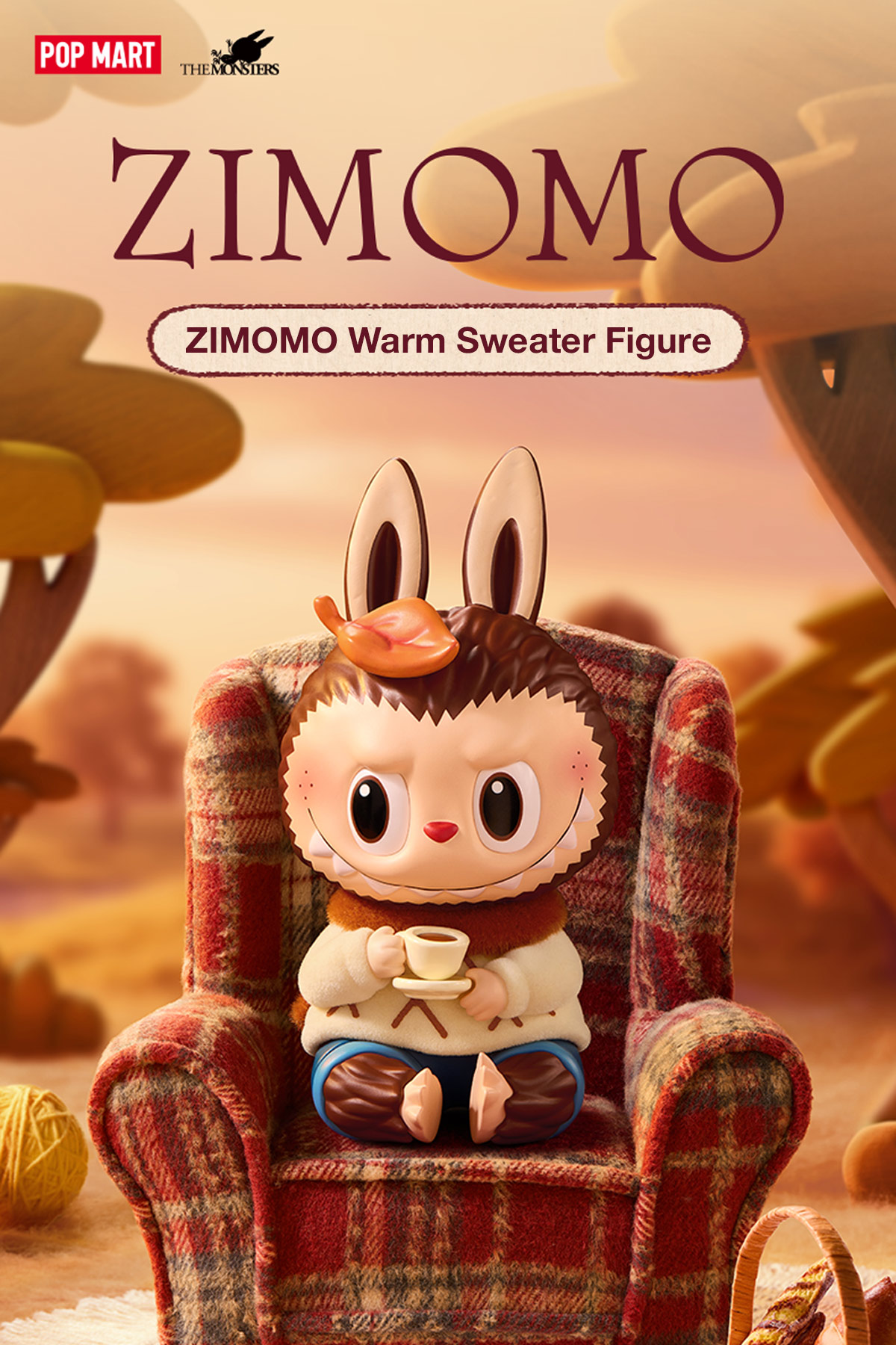 ZIMOMO Warm Sweater Figure - POP MART (Belgium)