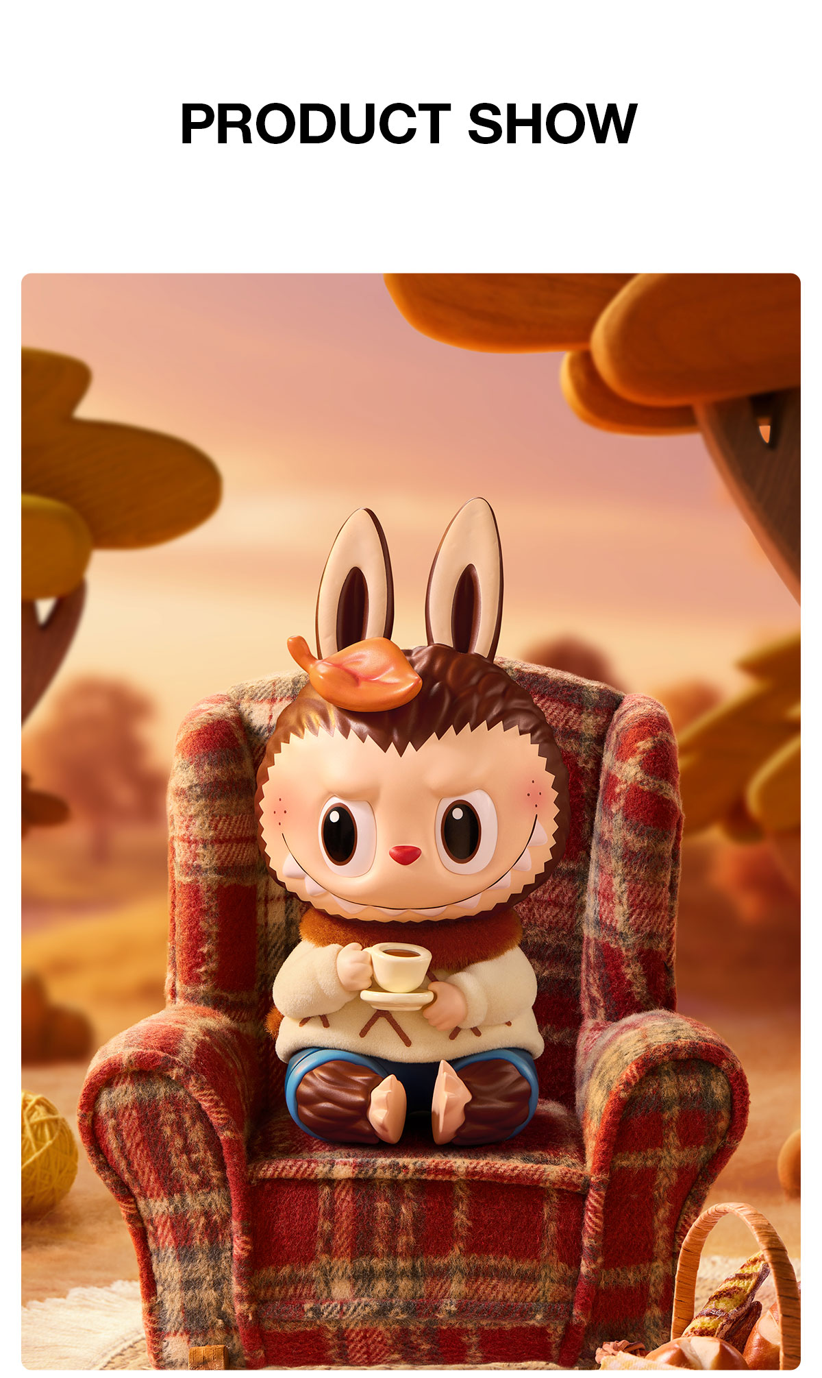 ZIMOMO Warm Sweater Figure - POP MART (Belgium)