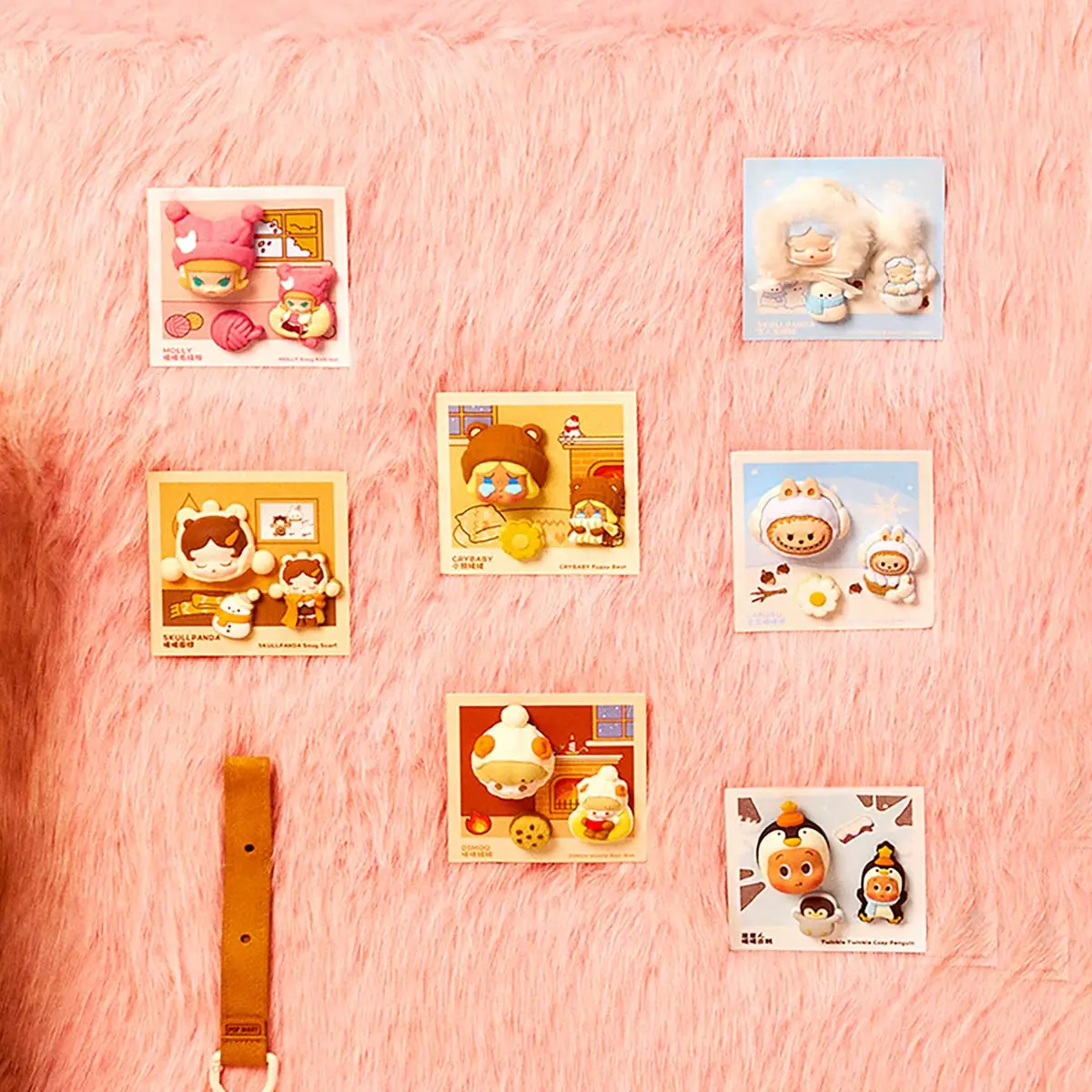 POP BEAN Fluffy & Cozy シリーズデコレーションチャーム - POP MART 
