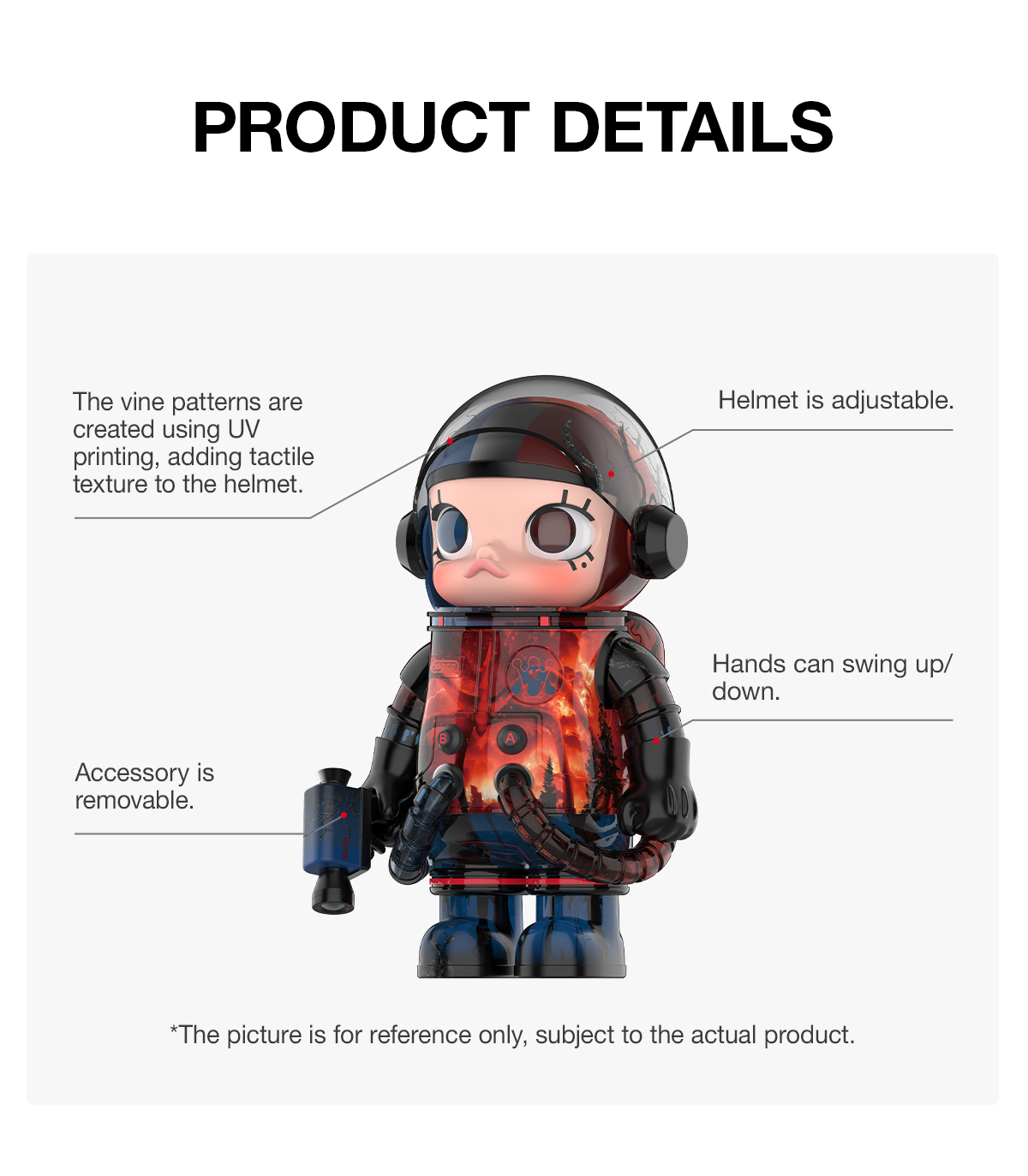 MEGA SPACE MOLLY 400% Stranger Things - POP MART (Hungary)