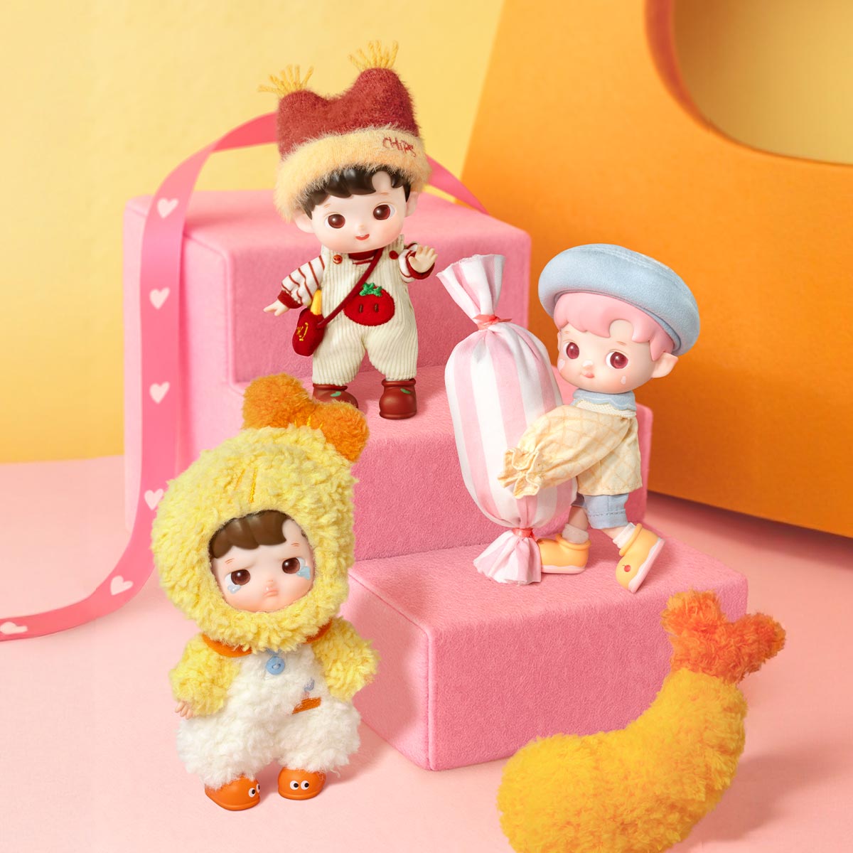 HACIPUPU Little Foodie シリーズ1/12 アクションフィギュア - POP