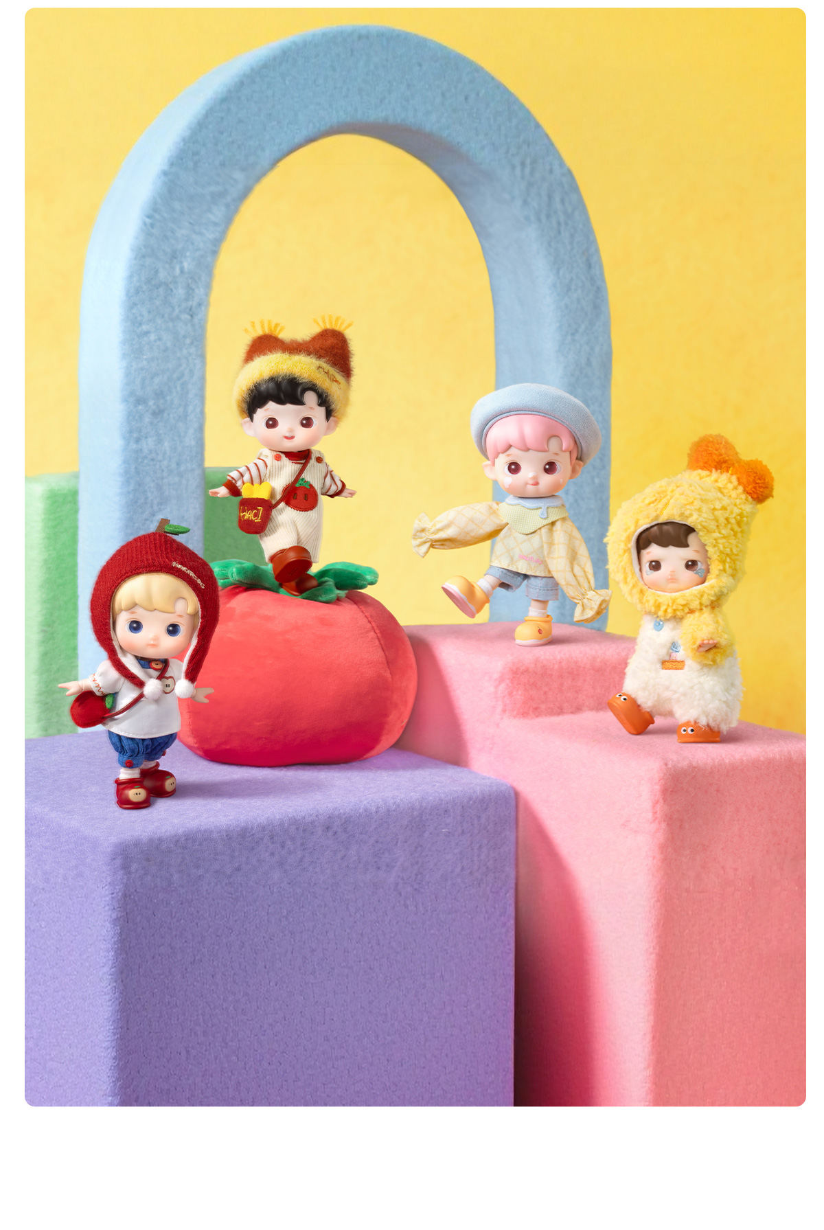 HACIPUPU Little Foodie シリーズ1/12 アクションフィギュア - POP