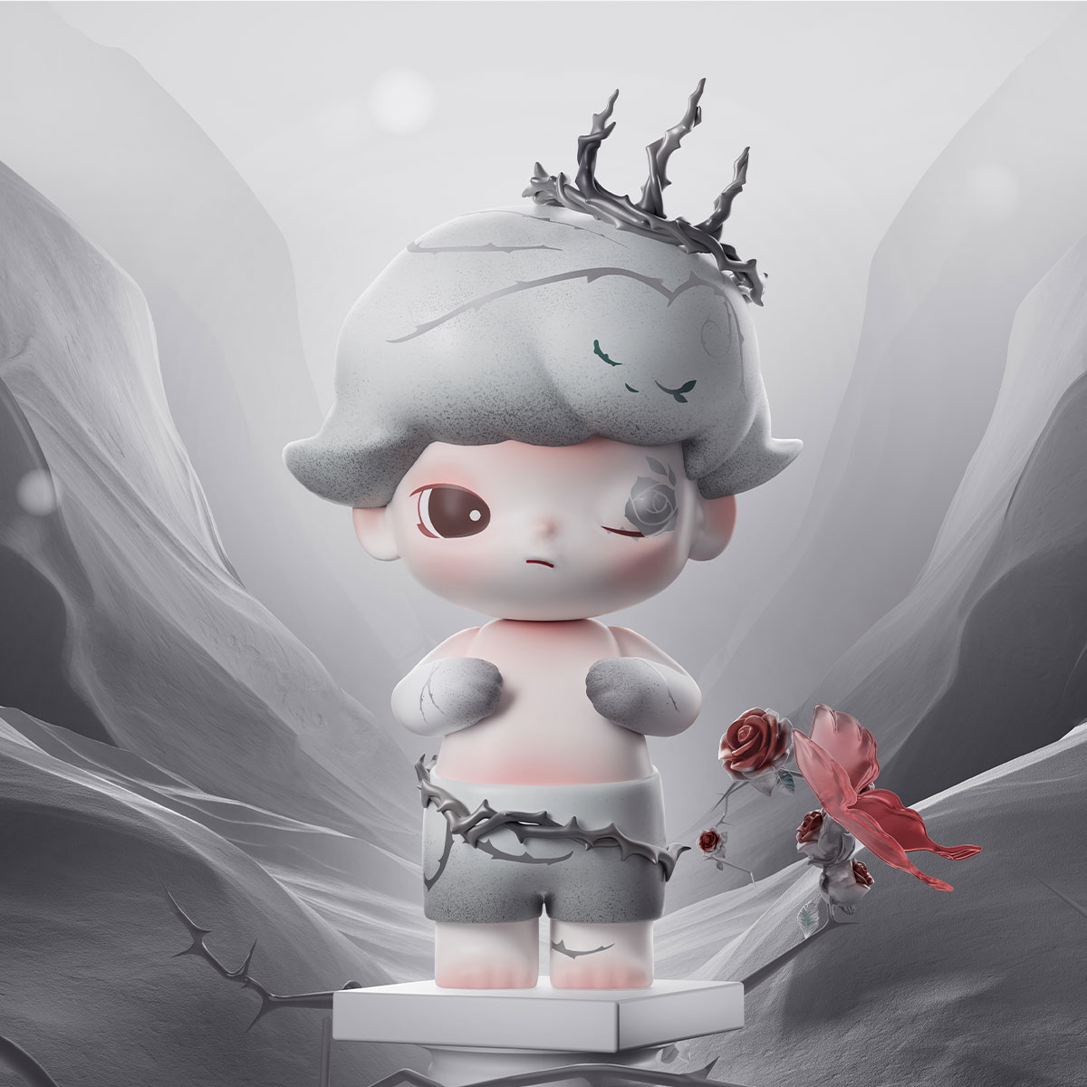 MEGA JUST DIMOO 400% Thorns - POP MART (Greece)