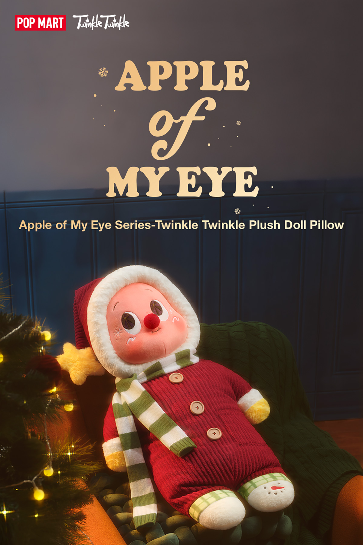 Apple of My Eye Series-Twinkle Twinkle Plush Doll Pillow - POP