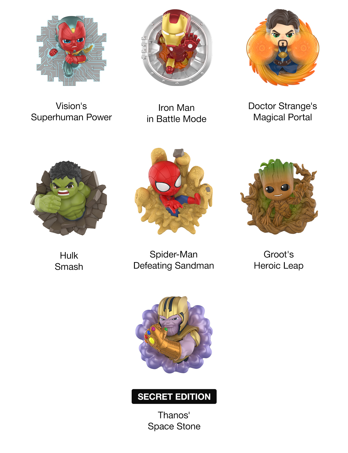 Marvel Across the Infinite Series Figures - POP MART (Japan)