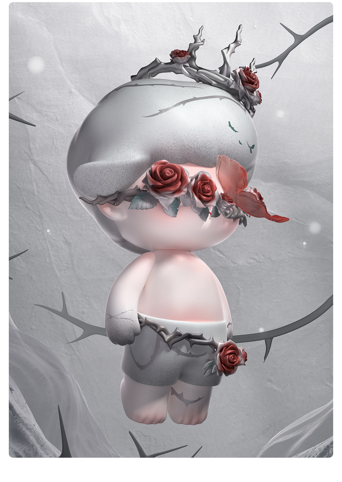 MEGA JUST DIMOO 400% Thorns - POP MART (Switzerland)