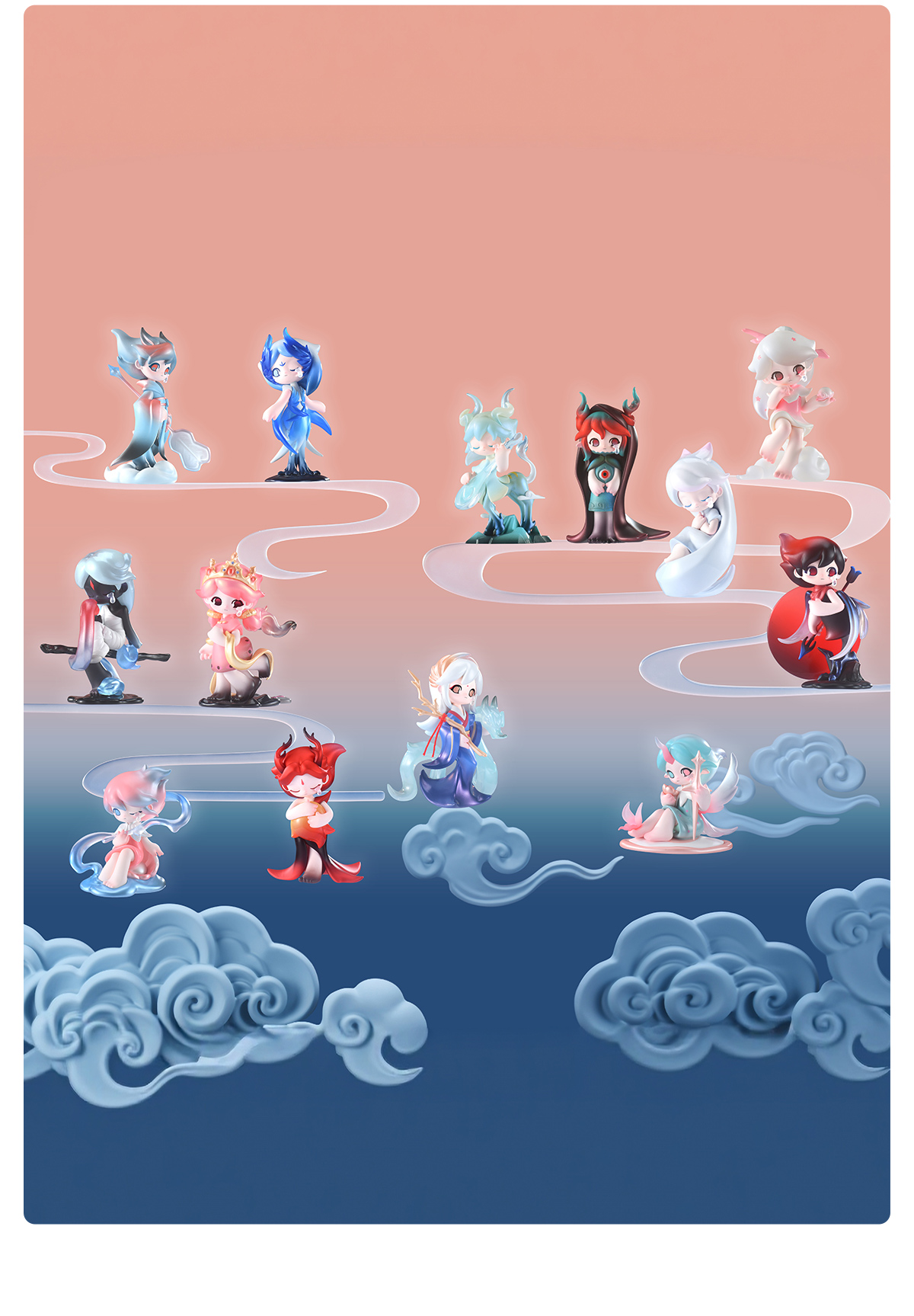 AZURA Ethereal Realm: Mythical Beasts Series Figures - POP MART