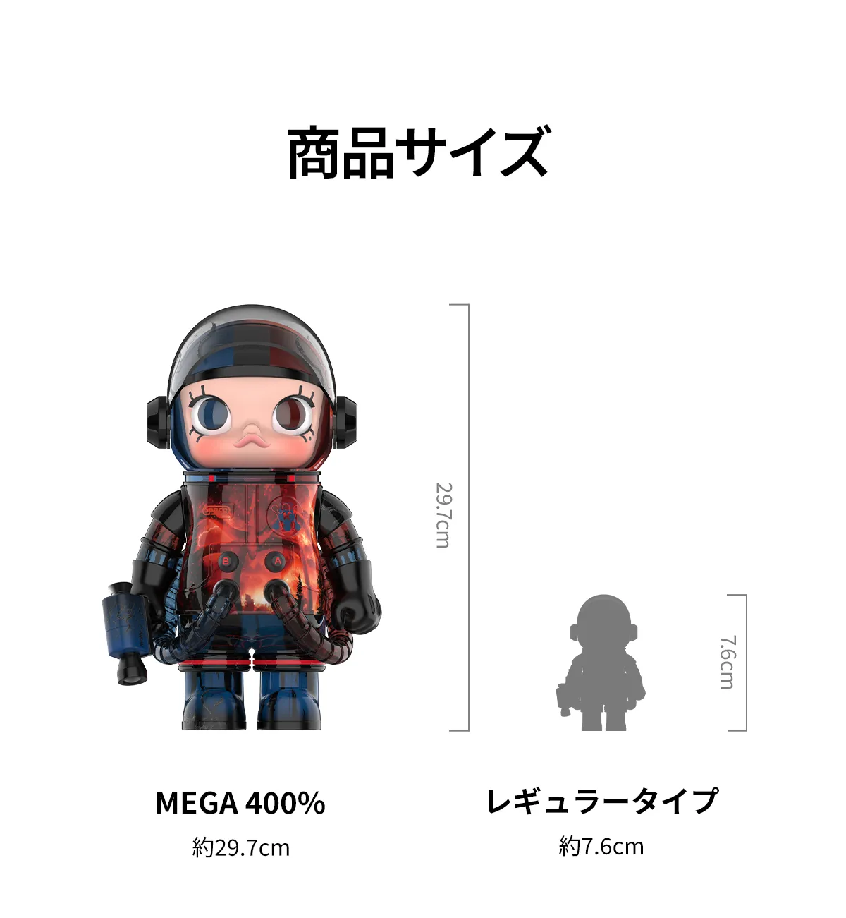 MEGA SPACE MOLLY 400% Stranger Things - POP MART (Japan)