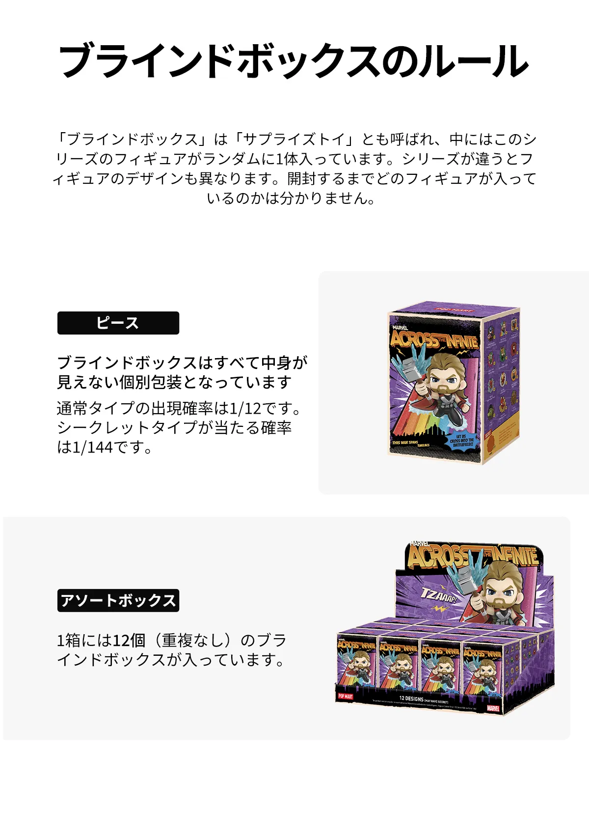 POP NOW:Marvel Across the Infinite シリーズ - POP MART (Japan)