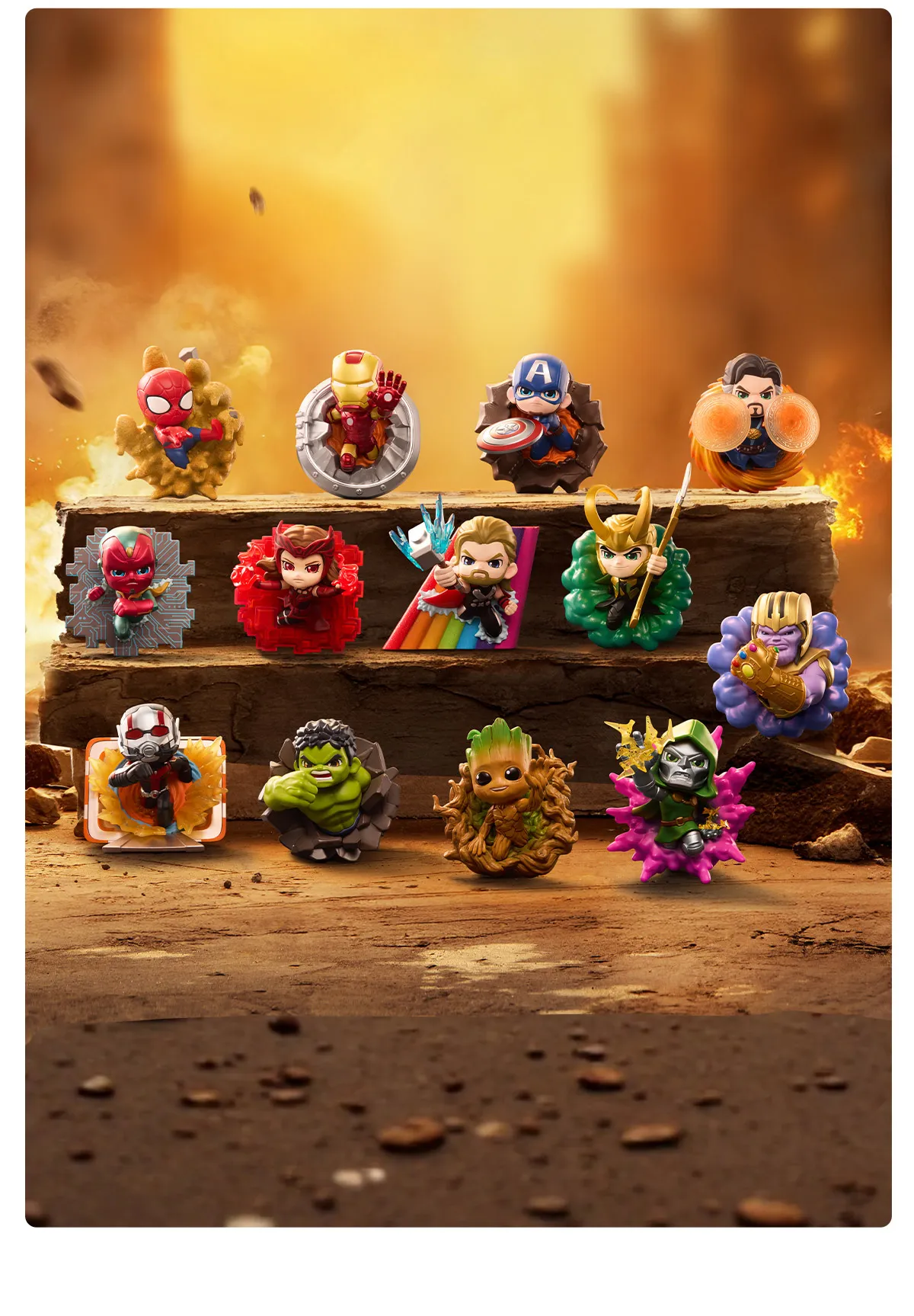 Marvel Across the Infinite Series Figures - POP MART (Japan)