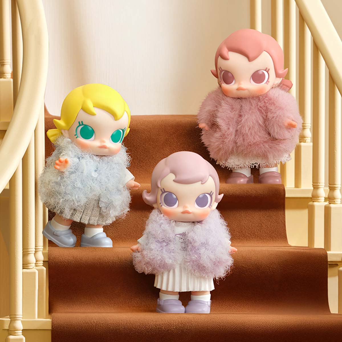 シークレット BABY MOLLY Winter Fit Check Baby Molly Winter Fit Check Series-Vinyl Plush Pendant Blind Box