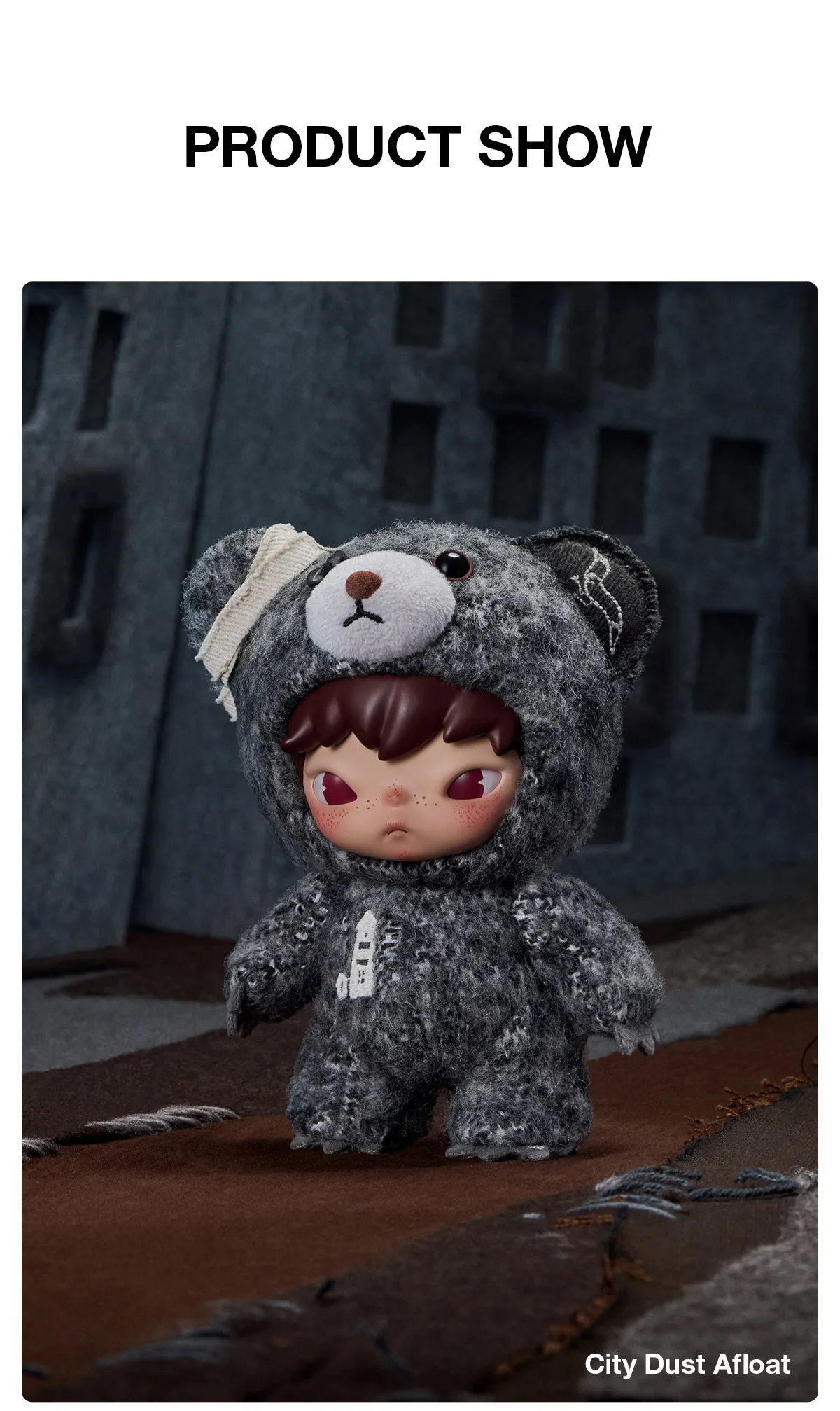Hirono Road Journal Series-Plush Doll Pendant Blind Box - POP MART 
