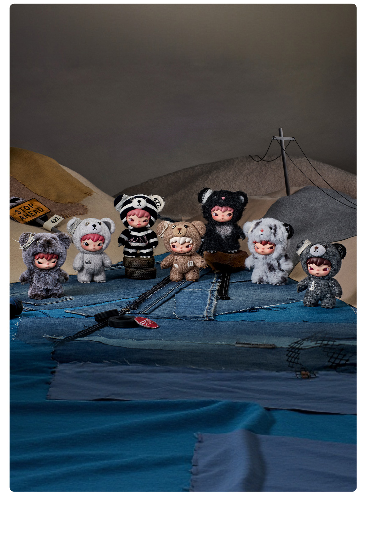 Hirono Road Journal Series-Plush Doll Pendant Blind Box - POP MART