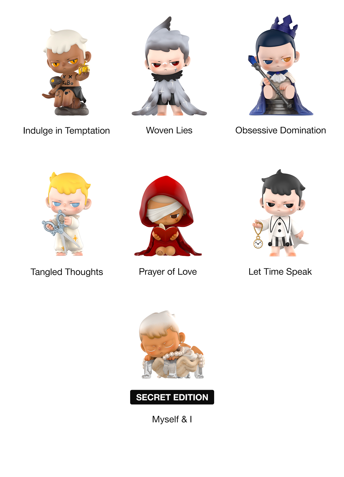 POP NOW:KUBO Angel's Poem Series Figures - POP MART (Singapore)
