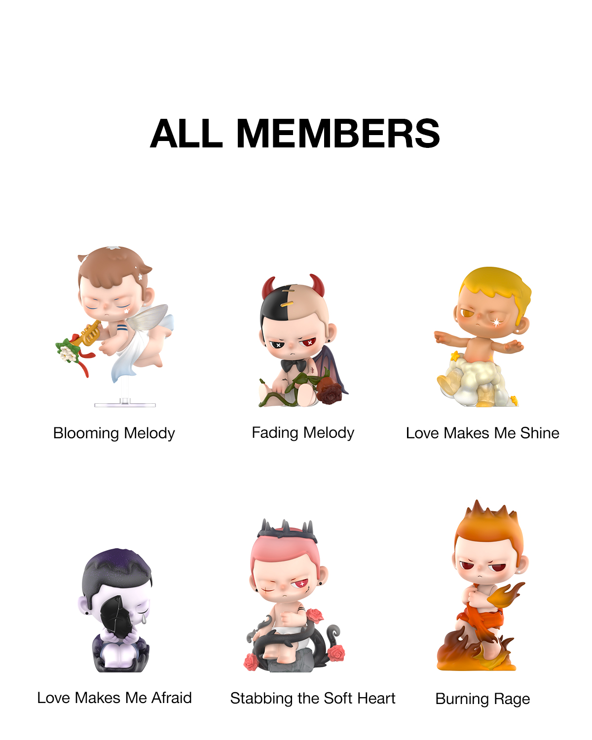 POP NOW:KUBO Angel's Poem Series Figures - POP MART (Singapore)