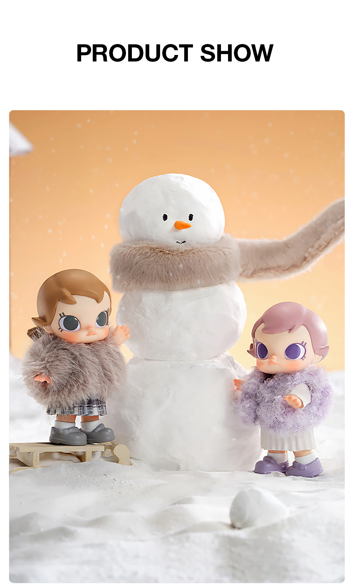 POP NOW:Baby Molly Winter Fit Check シリーズ ぬいぐるみペンダント