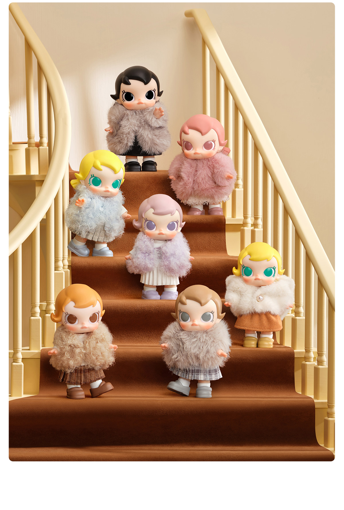 POP NOW:Baby Molly Winter Fit Check シリーズ ぬいぐるみペンダント