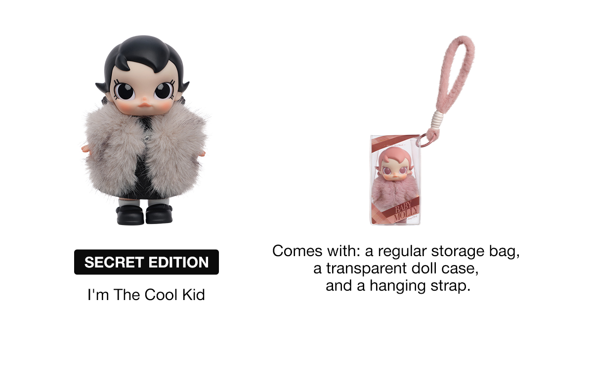 Baby Molly Winter Fit Check Series-Vinyl Plush Pendant Blind Box