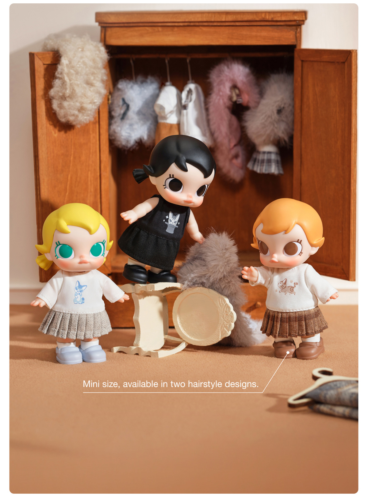 Baby Molly Winter Fit Check Series-Vinyl Plush Pendant Blind Box