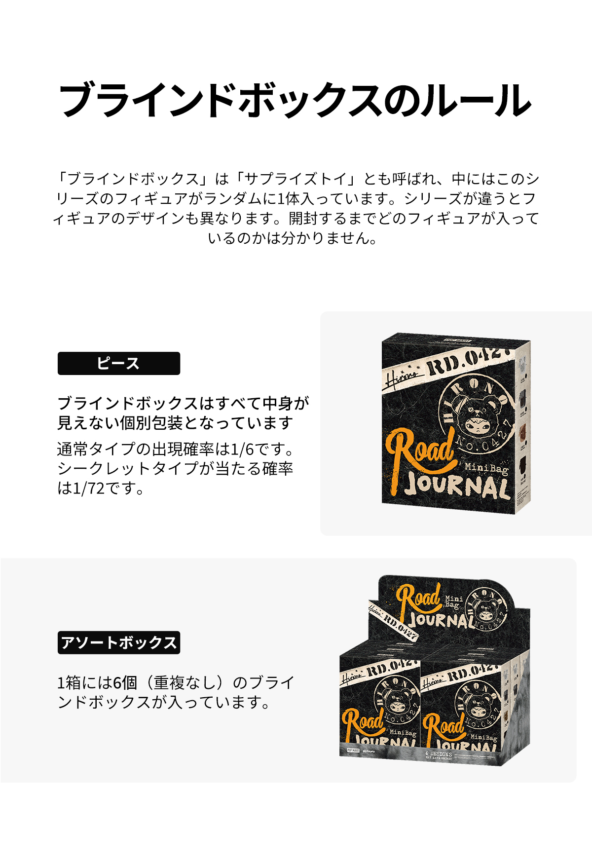 POP NOW:Hirono Road Journal シリーズ ミニバッグ - POP MART (Japan)