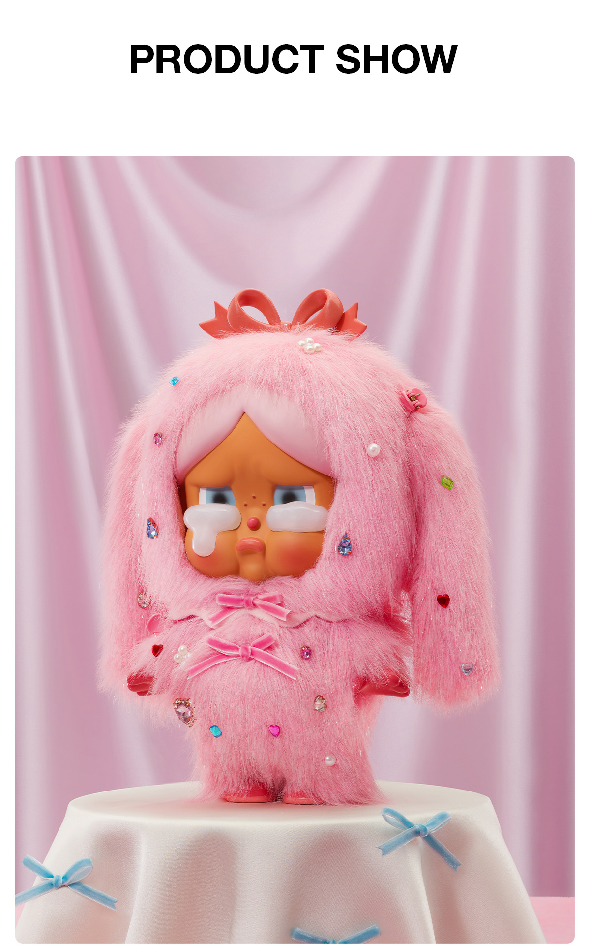 MEGA CRYBABY 400% Crying in Pink - POP MART (New Zealand)