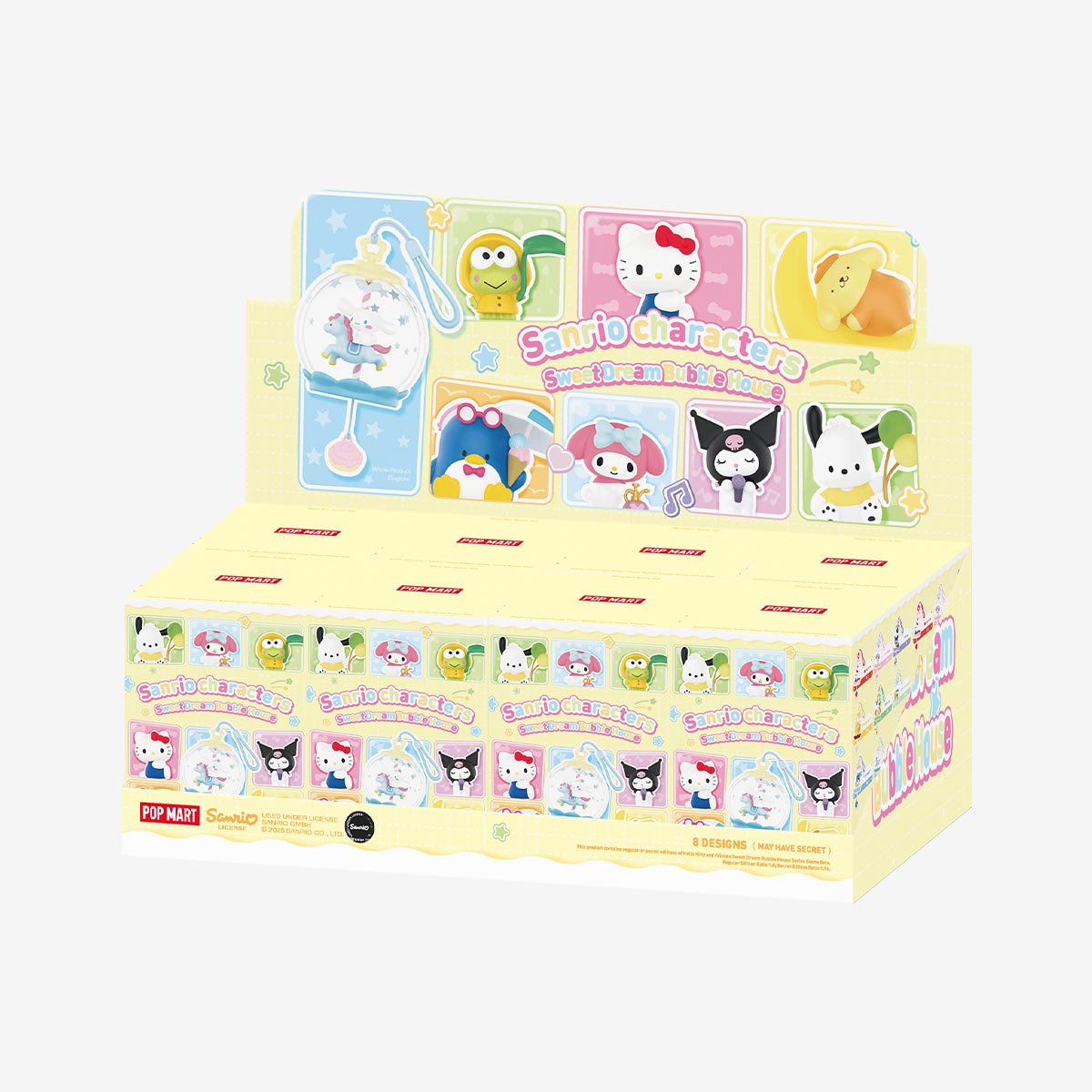 Sanrio characters Sweet Dream Bubble House シリーズシーンセット