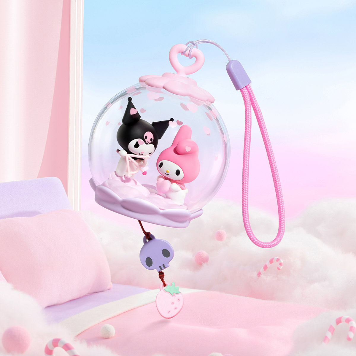 Sanrio characters Sweet Dream Bubble House シリーズシーンセット