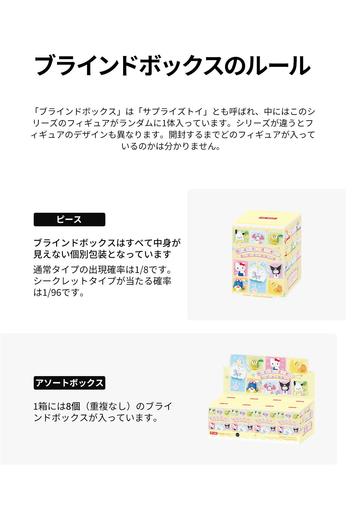 Sanrio characters Sweet Dream Bubble House シリーズシーンセット
