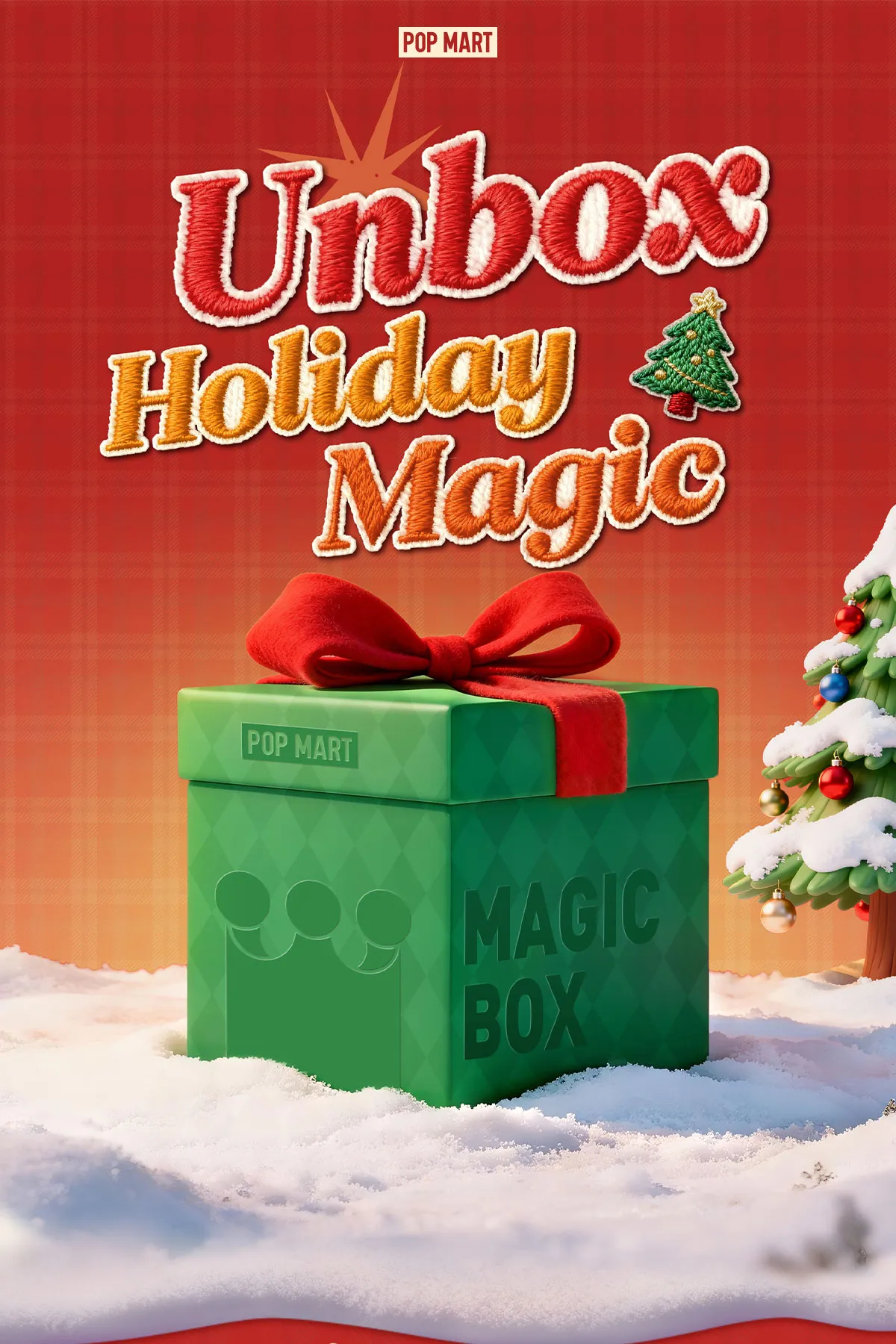 HOLIDAY MAGIC BOX - POP with You マジックボックス (3pcs) - POP MART (Japan)