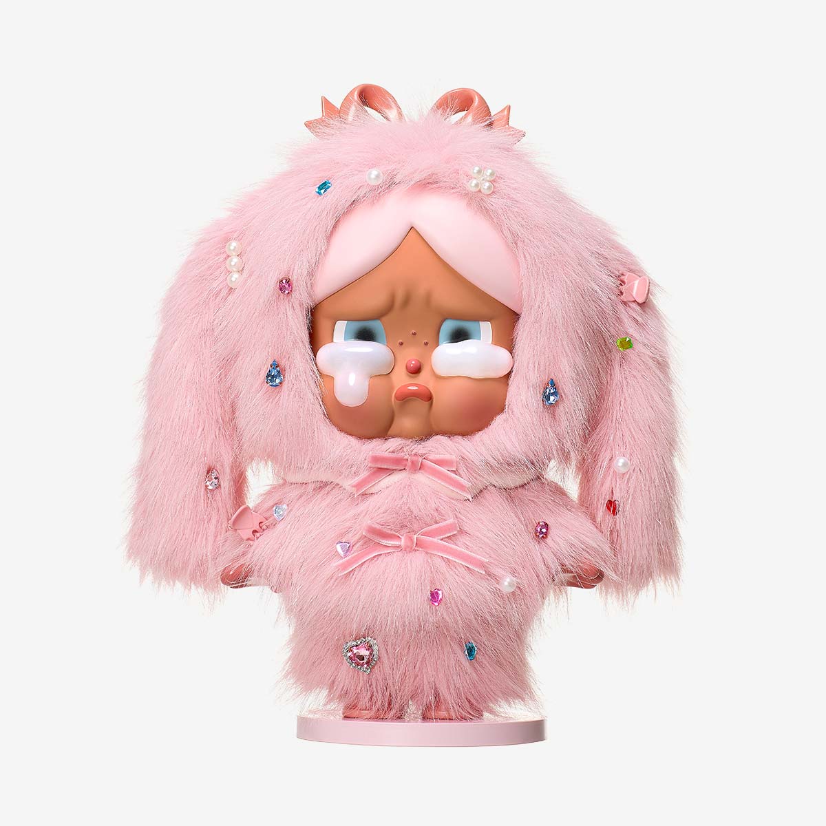 【新品】ジモモ　ラブブ　星　蝶　薔薇　ブルー　海外限定 新品】ジモモ ラブブ ブルー バラ リボン ぬいぐるみ チャーム 星 蝶