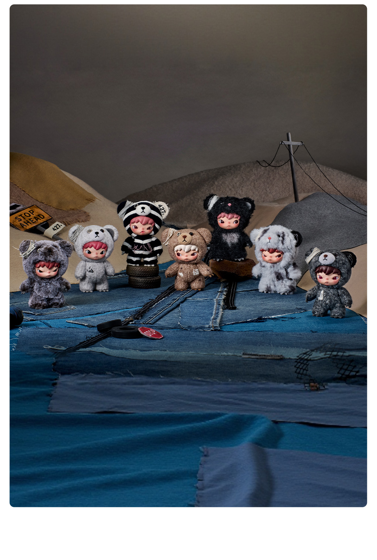 Hirono Road Journal シリーズ ぬいぐるみペンダント - POP MART (Japan)