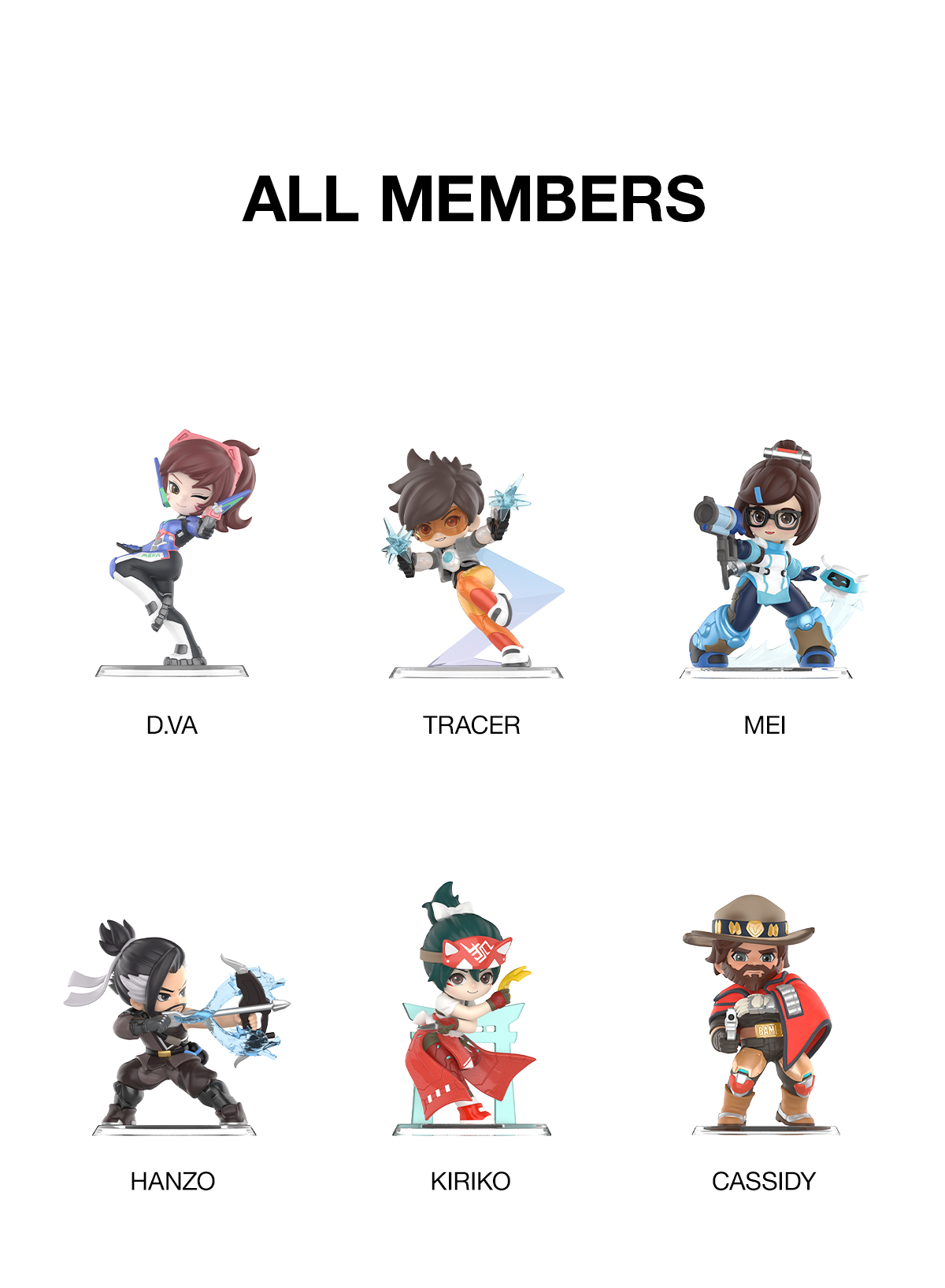 Overwatch Play of the Game Series Figures - POP MART (Switzerland)