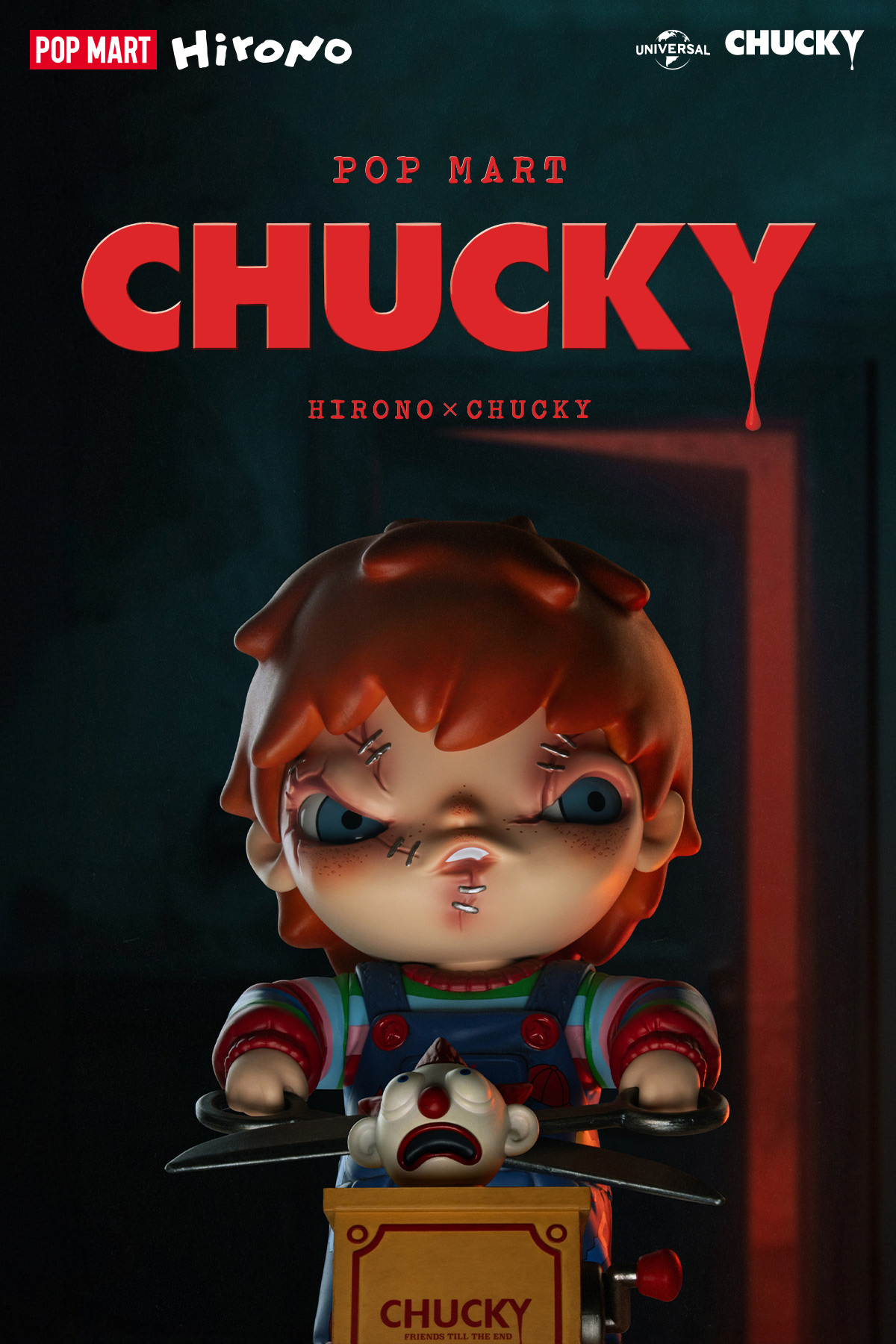 Hirono × Child's Play Figurine - POP MART (Singapore)