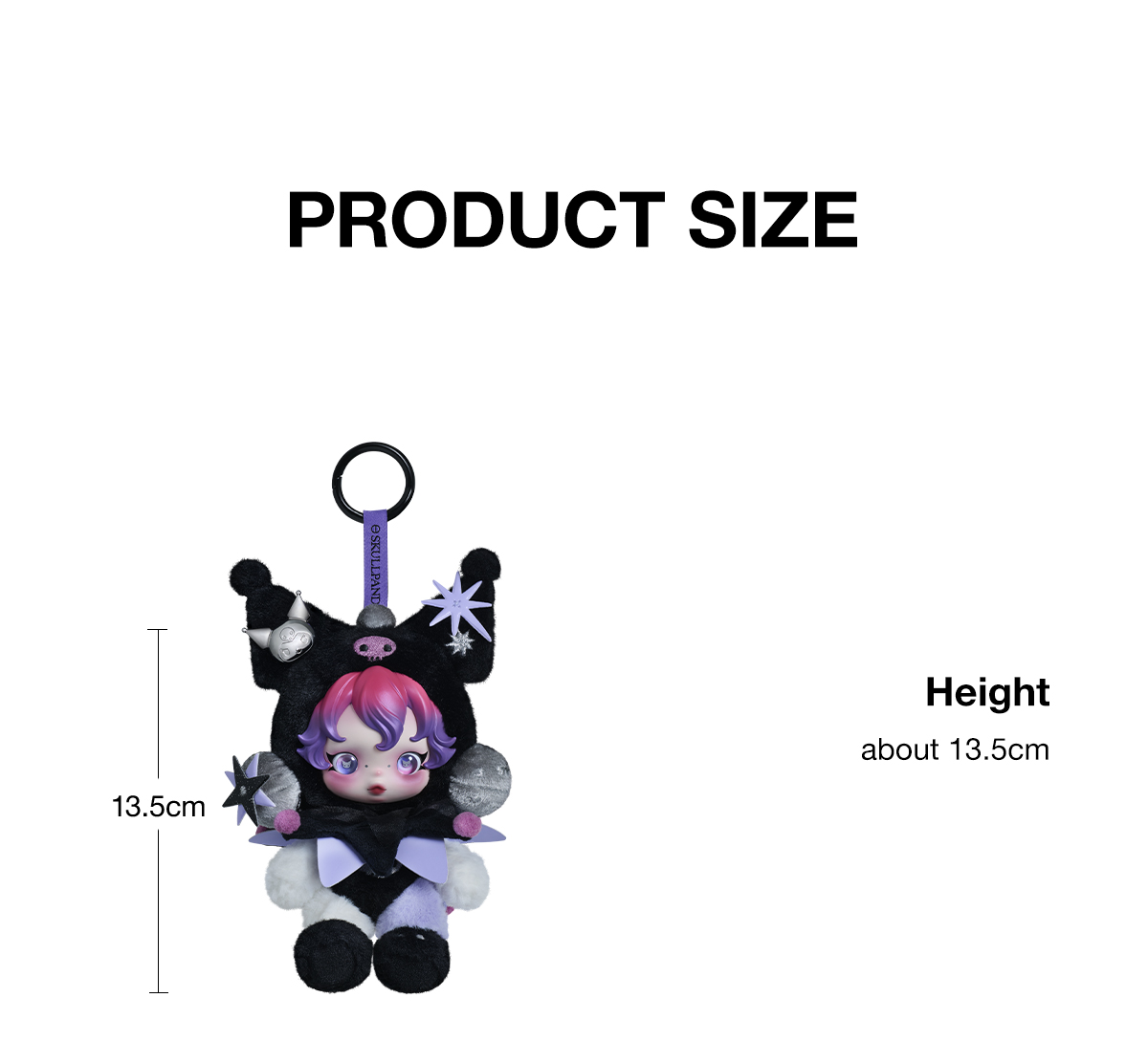SKULLPANDA × KUROMI Plush - POP MART (Netherlands)