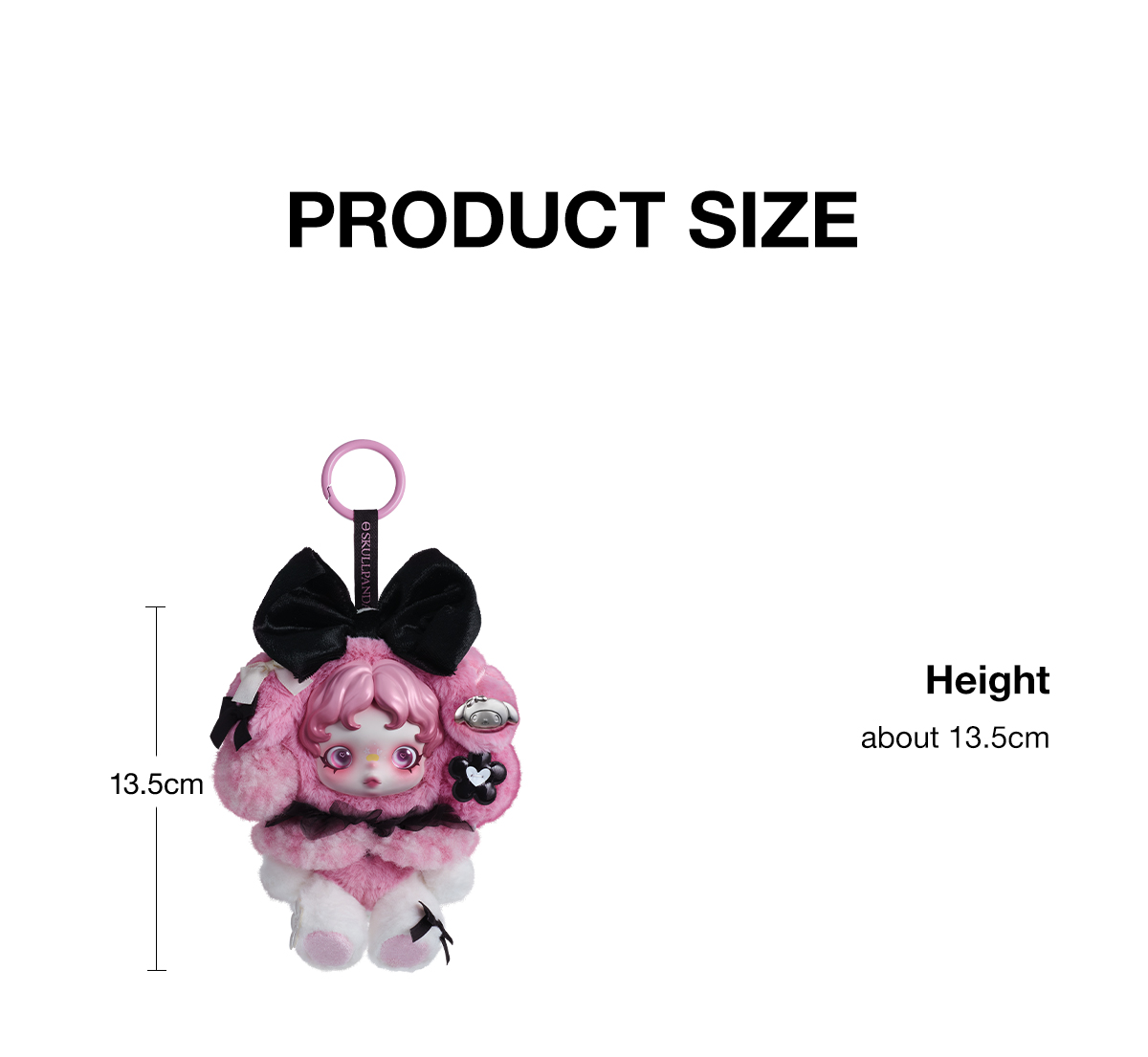 SKULLPANDA × MY MELODY Plush - POP MART (Slovakia)