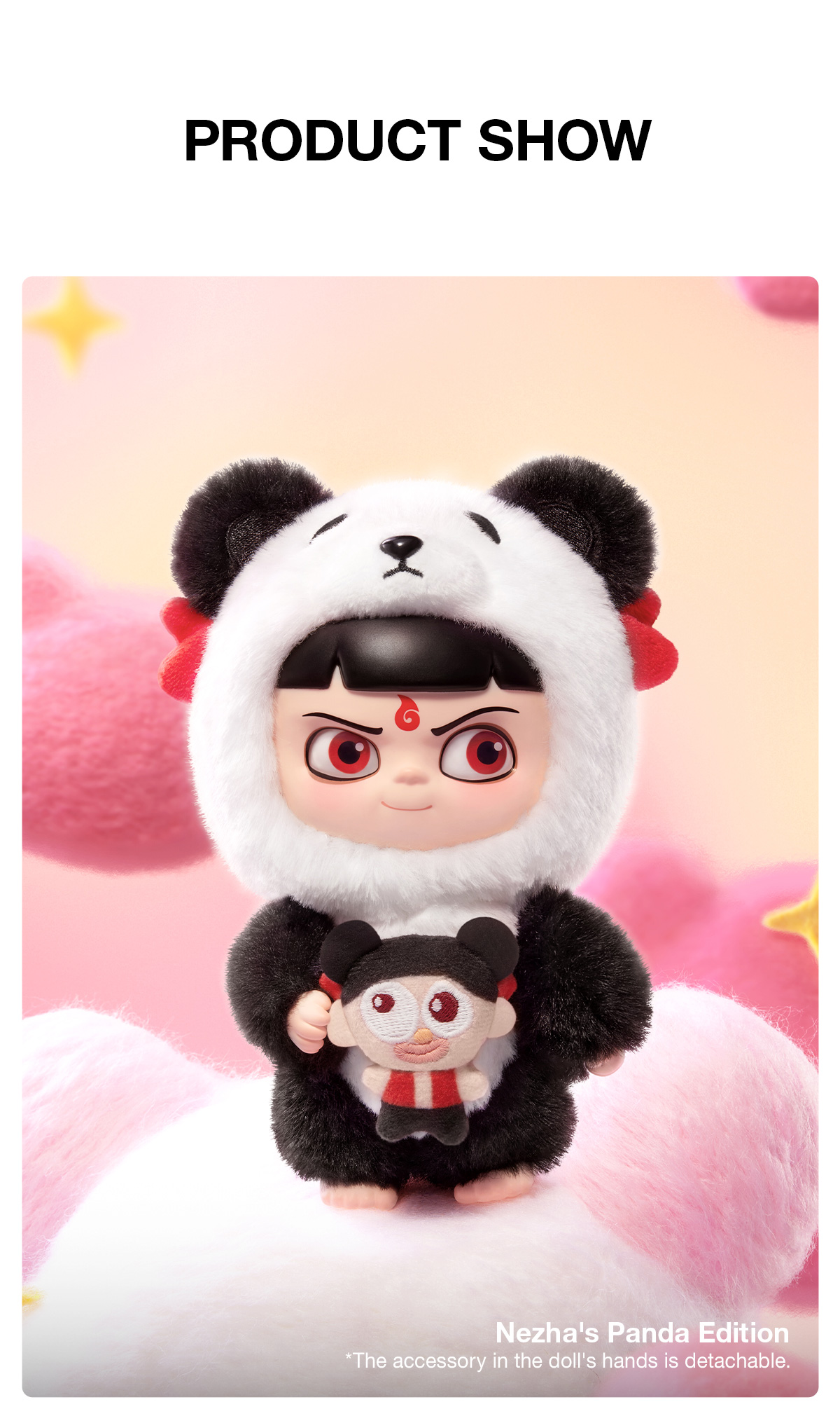 NeZha 2 Dress Up Party Series Vinyl Plush Doll Pendant - POP MART