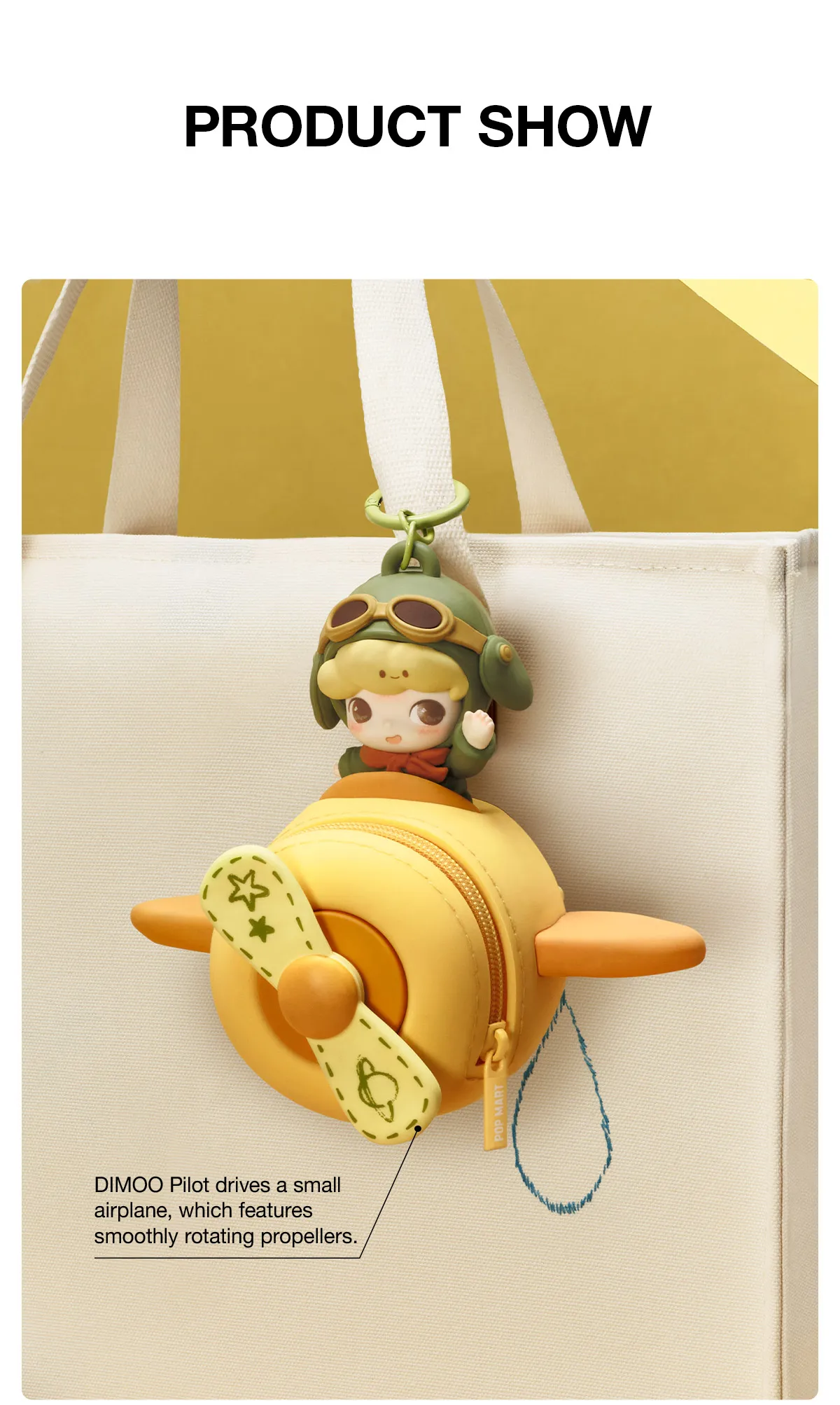 DIMOO Limited Time Series - Earphone Case - POP MART (Malaysia)