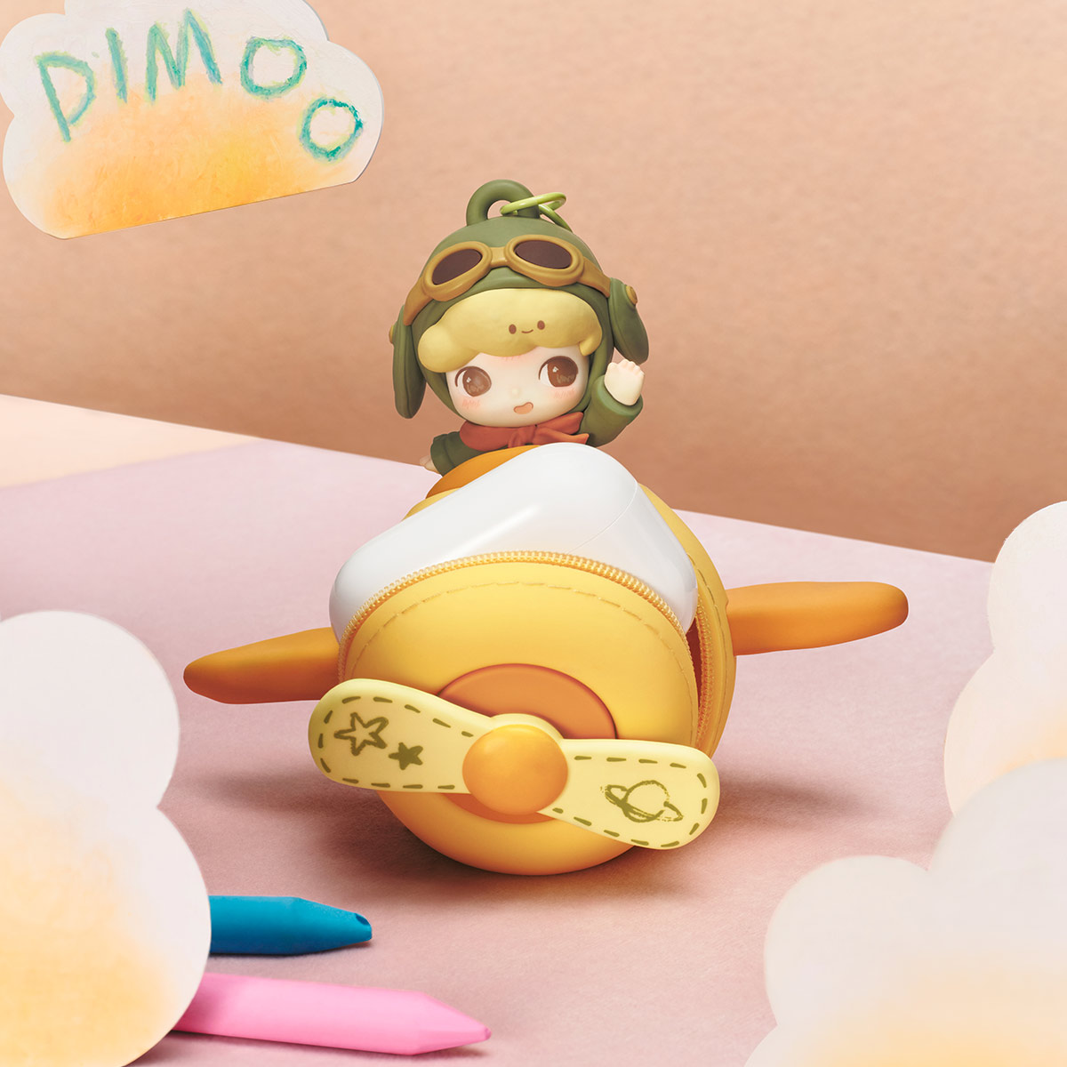 DIMOO Limited Time シリーズイヤホンケース - POP MART (Japan)