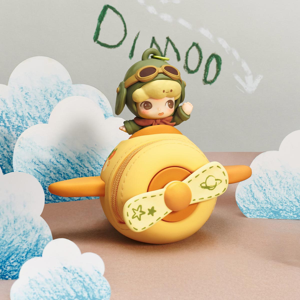 Dimoo イヤホンケース 4種セット DIMOO Limited Time シリーズイヤホンケース - POP MART (Japan)