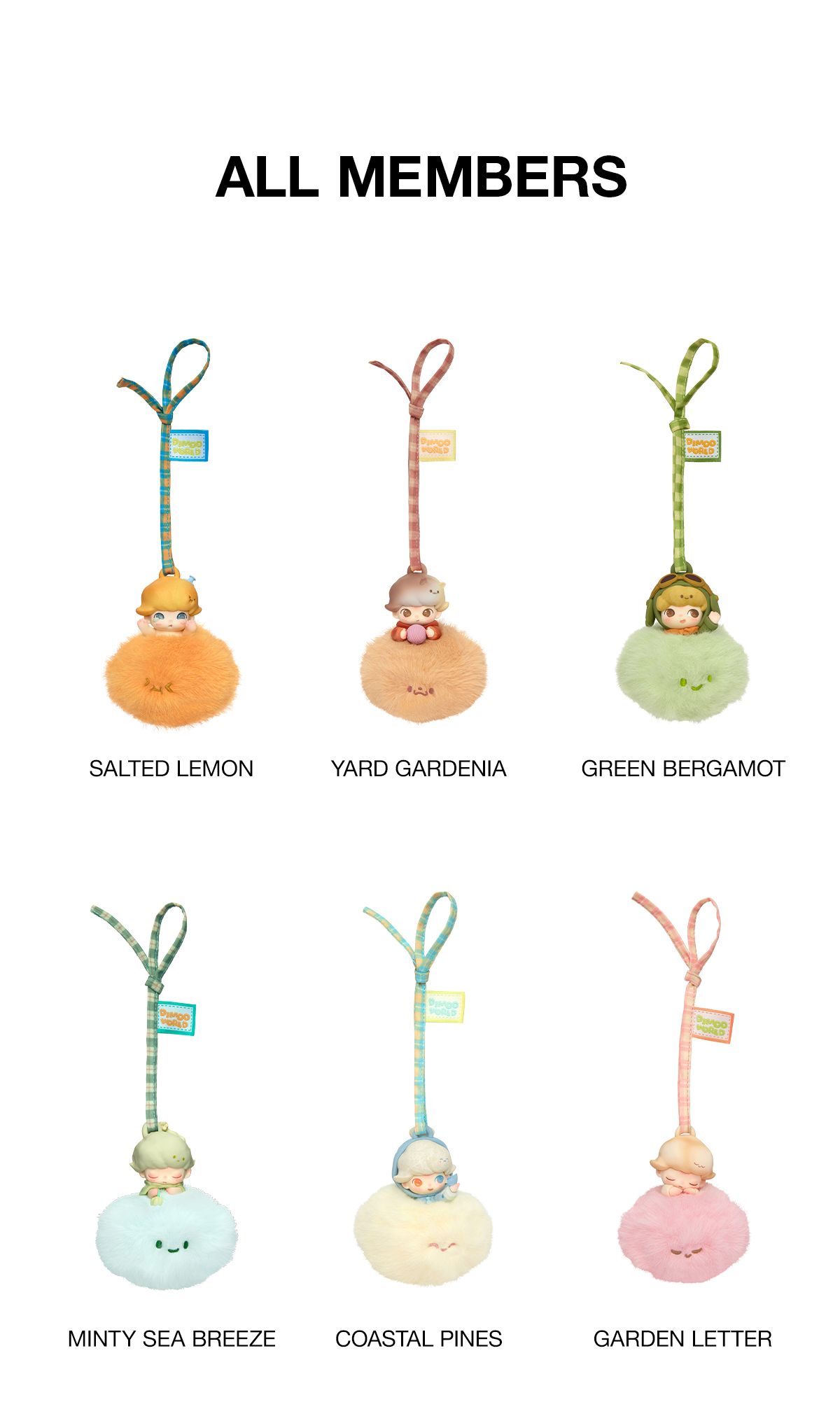 DIMOO Memories We Hold Series-Sachet Pendant Blind Box - POP MART