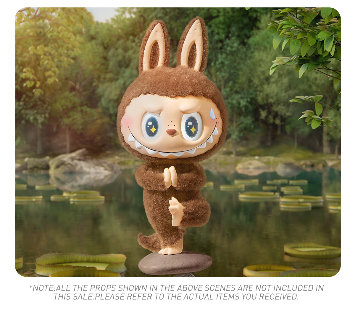 THE MONSTERS Lazy Yoga Series Figures - POP MART (Japan)