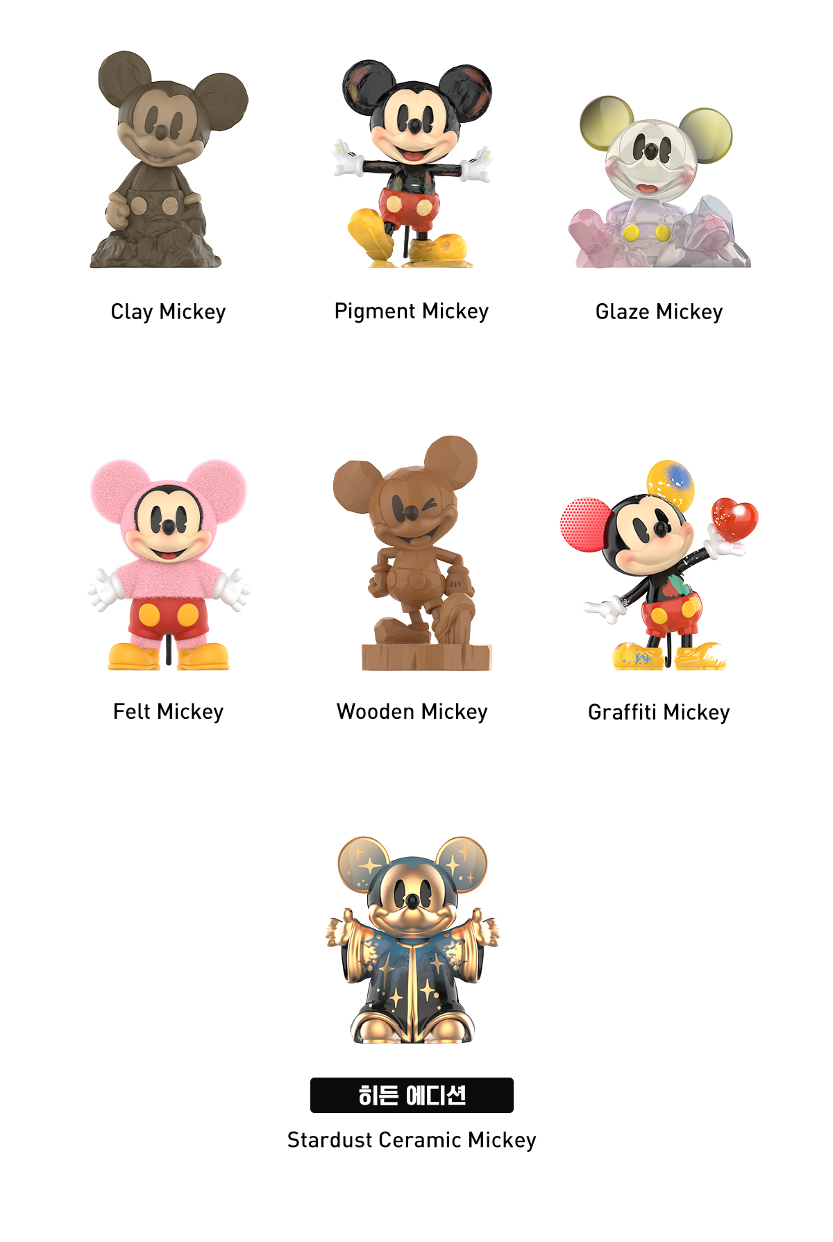 Disney Mickey Boundless Creativity まとめ売り POP MART（ポップマート） POP MART Disney Mickey Boundless