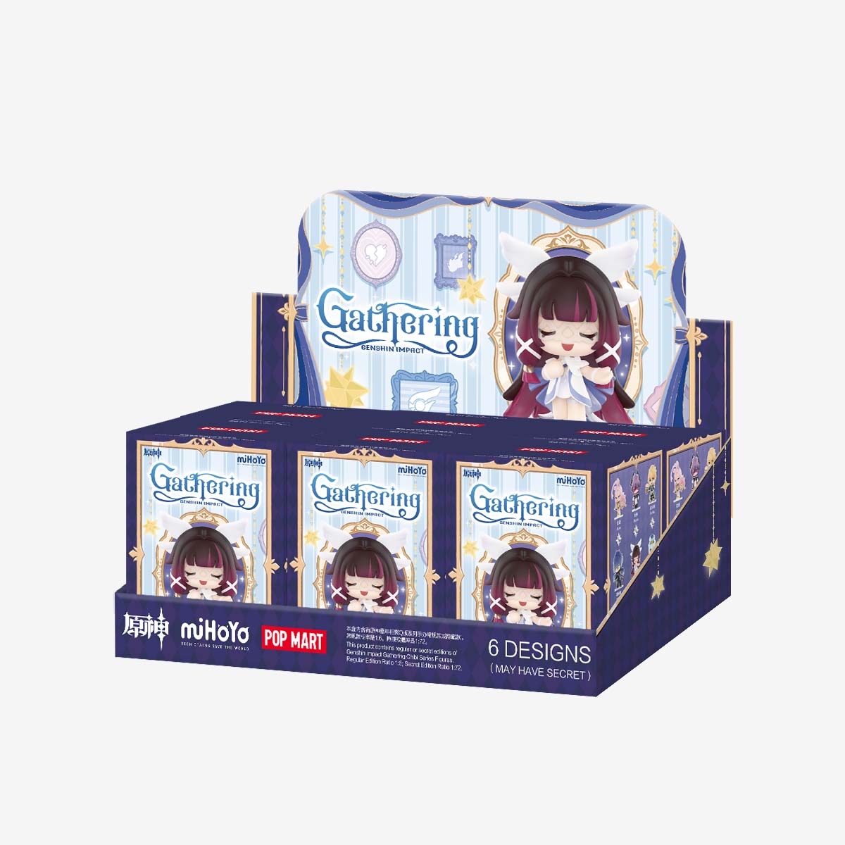 POPMART 原神Gathering Chibi フィギュア アソートボックス Genshin