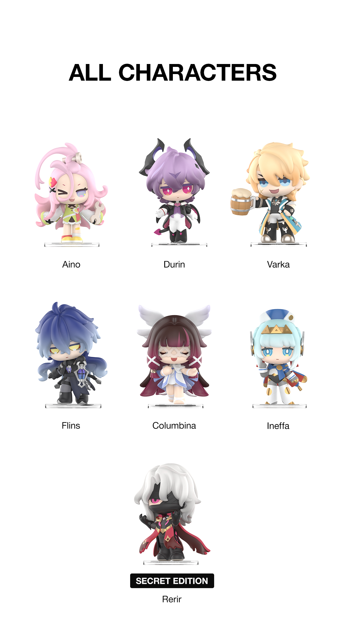 POP NOW:Genshin Impact Gathering Chibi シリーズ - POP MART (Japan)