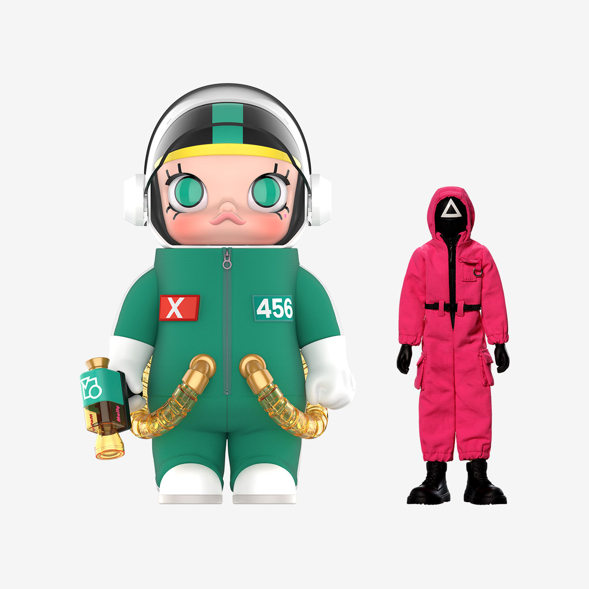 메가 스페이스 몰리 X 오징어 게임 400%+BJD 세트 - POP MART (Vietnam)
