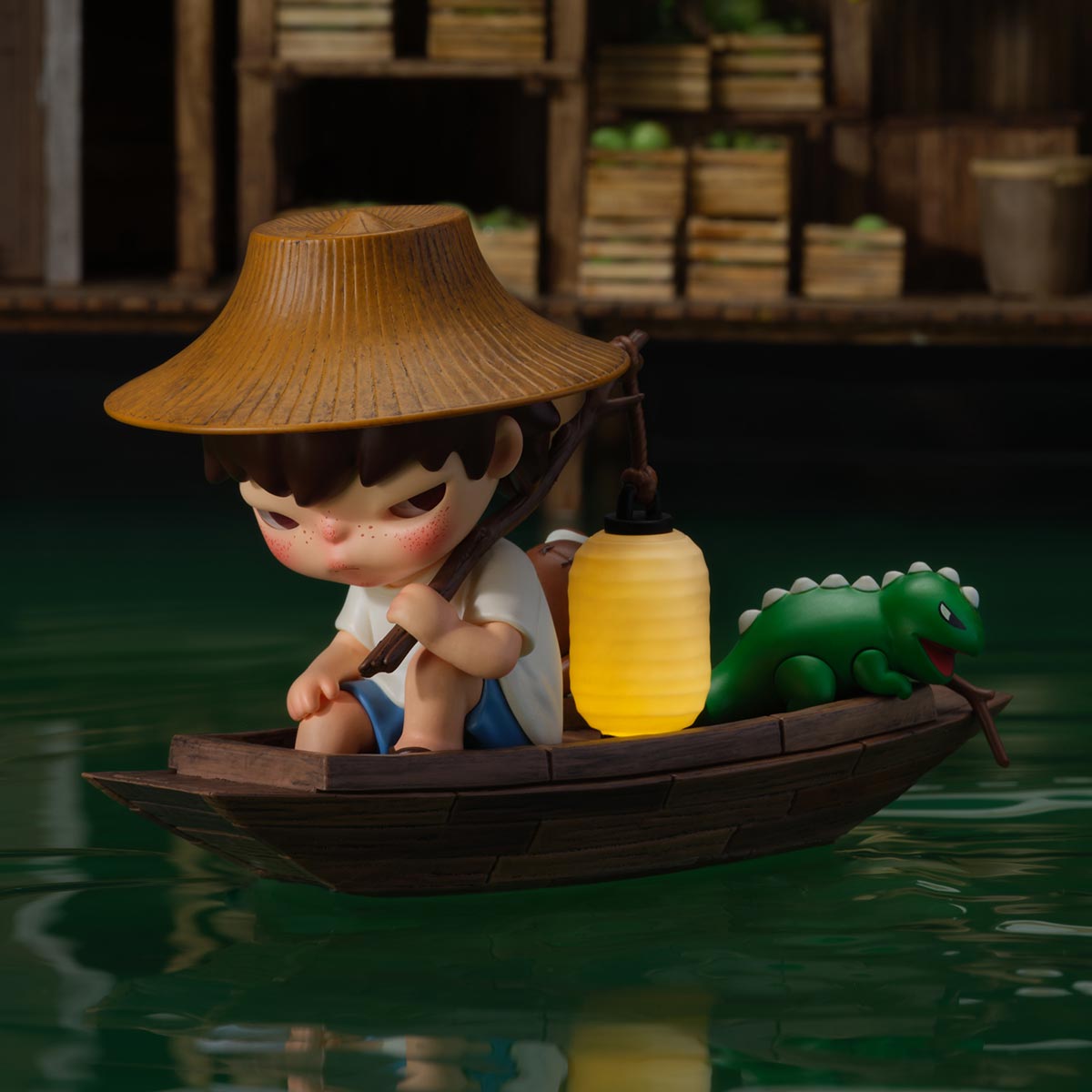 Hirono Floating Market Figure - POP MART (Portugal)